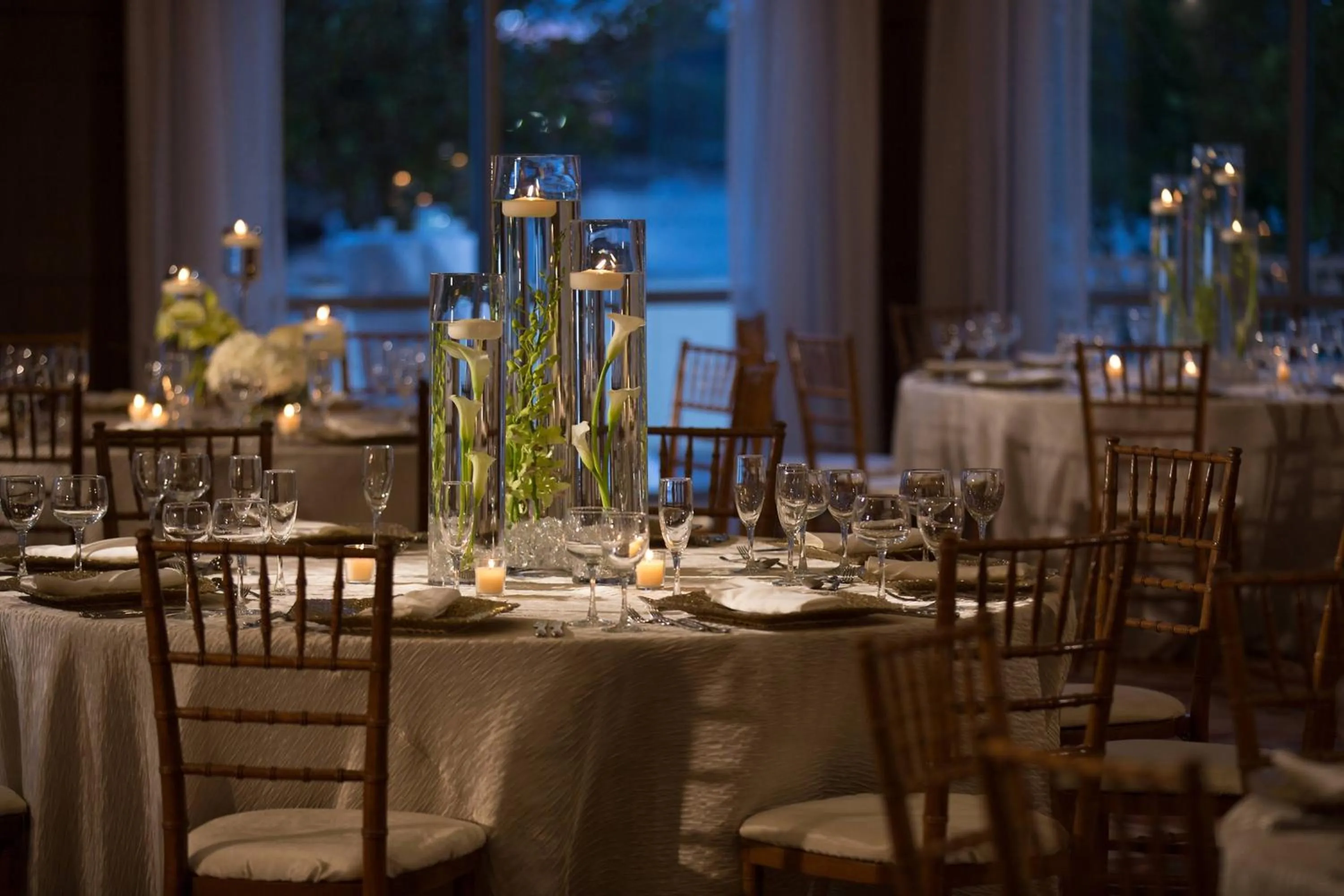 Lobby or reception in Gaithersburg Marriott Washingtonian Center