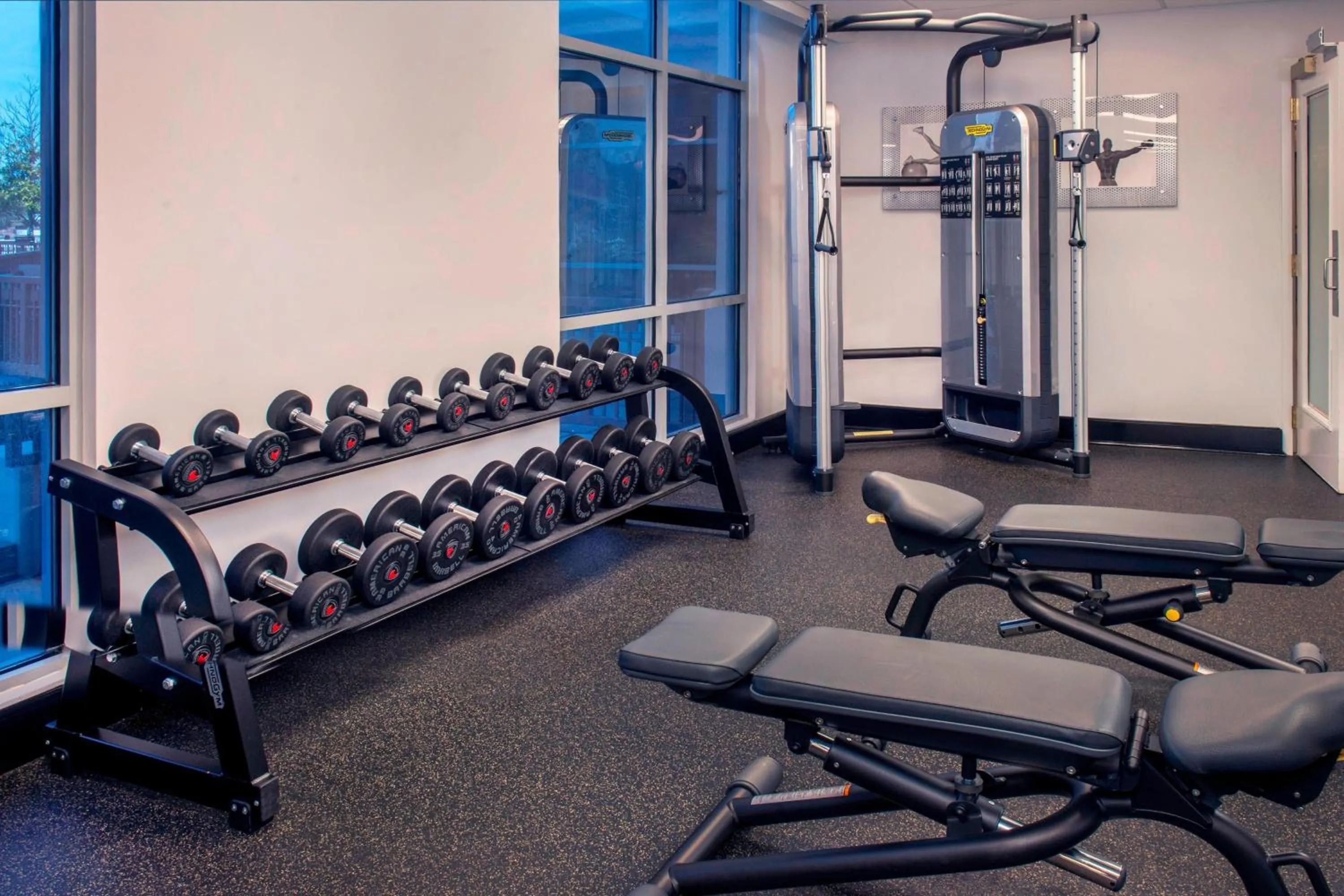 Fitness centre/facilities in Gaithersburg Marriott Washingtonian Center