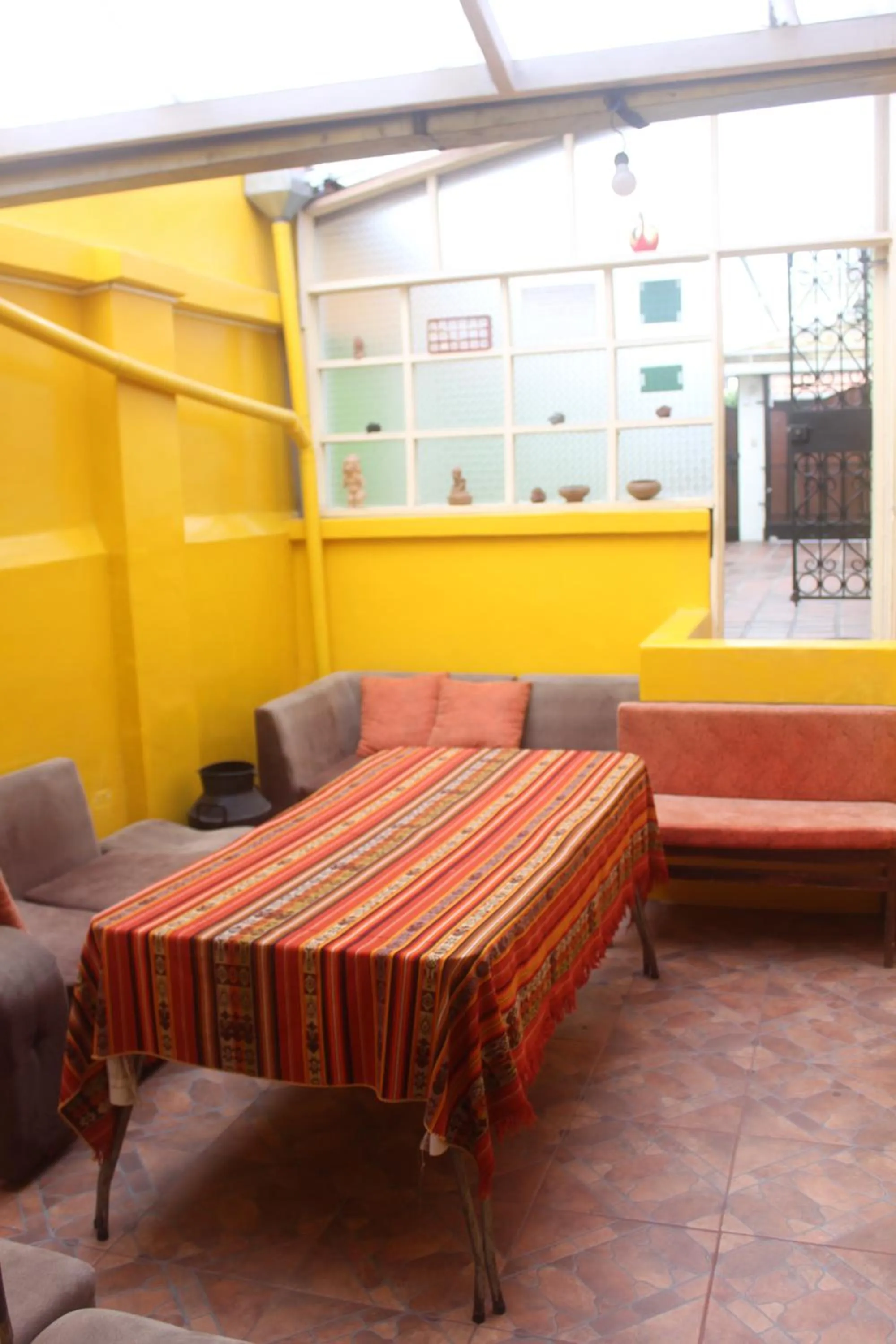 Living room in Hotel Andino