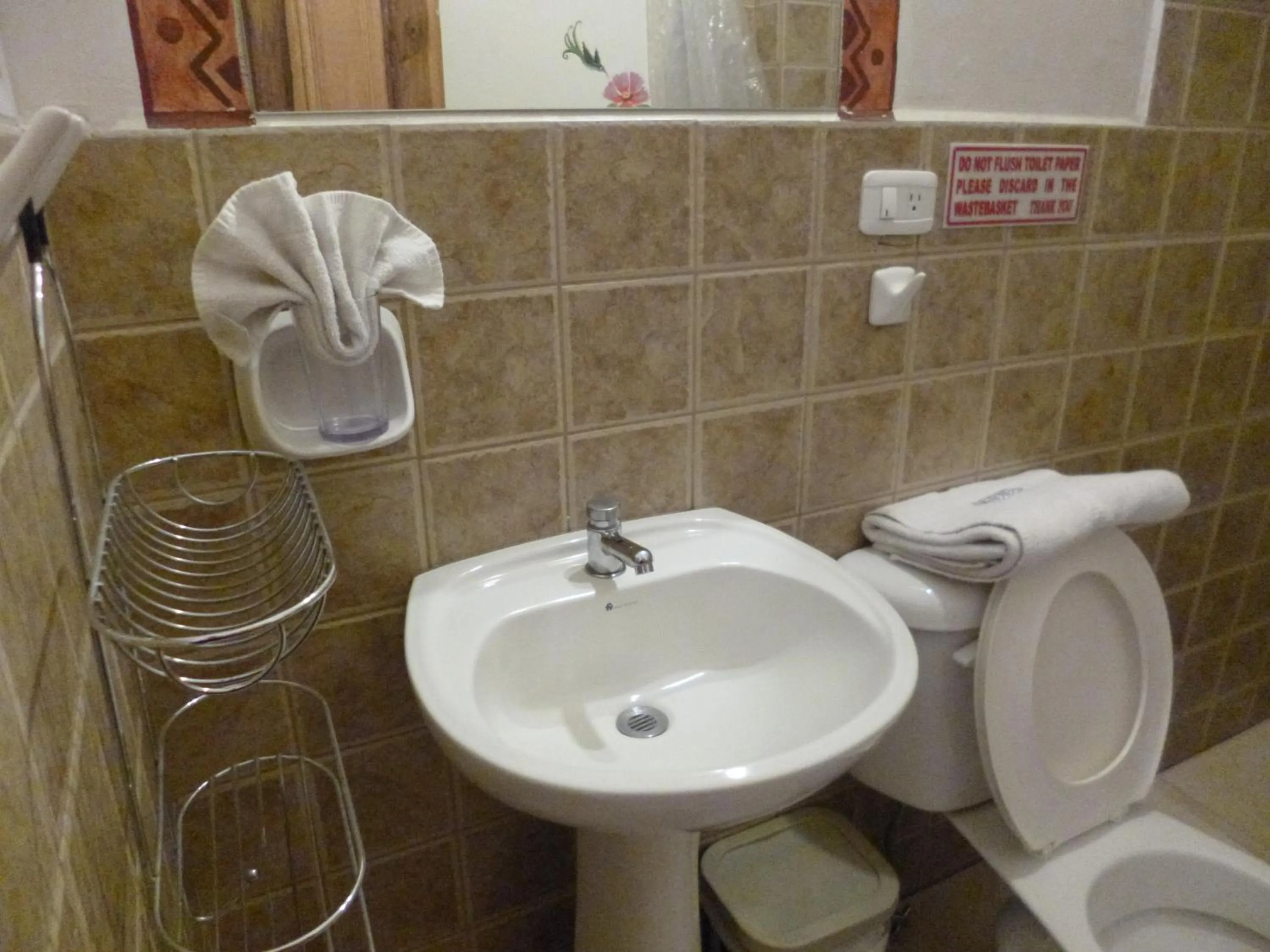 Bathroom in Hotel Andino