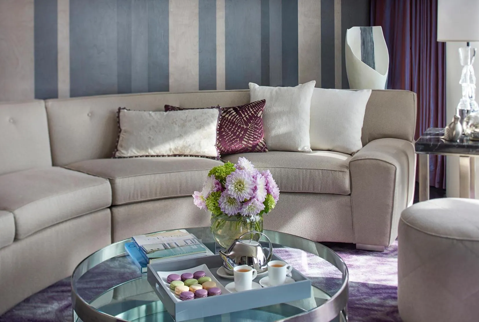 Living room in Mandarin Oriental, New York