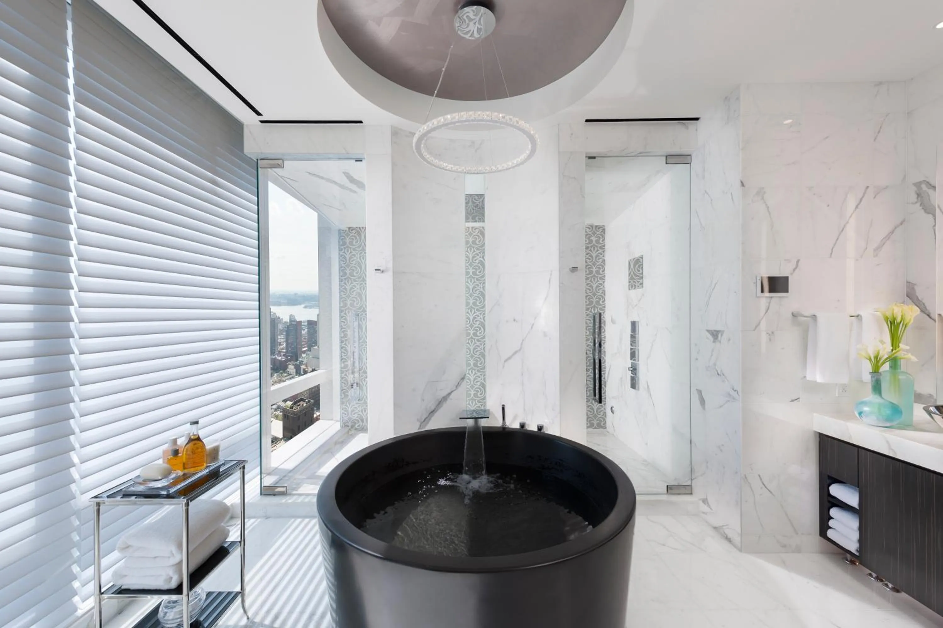 Bathroom in Mandarin Oriental, New York