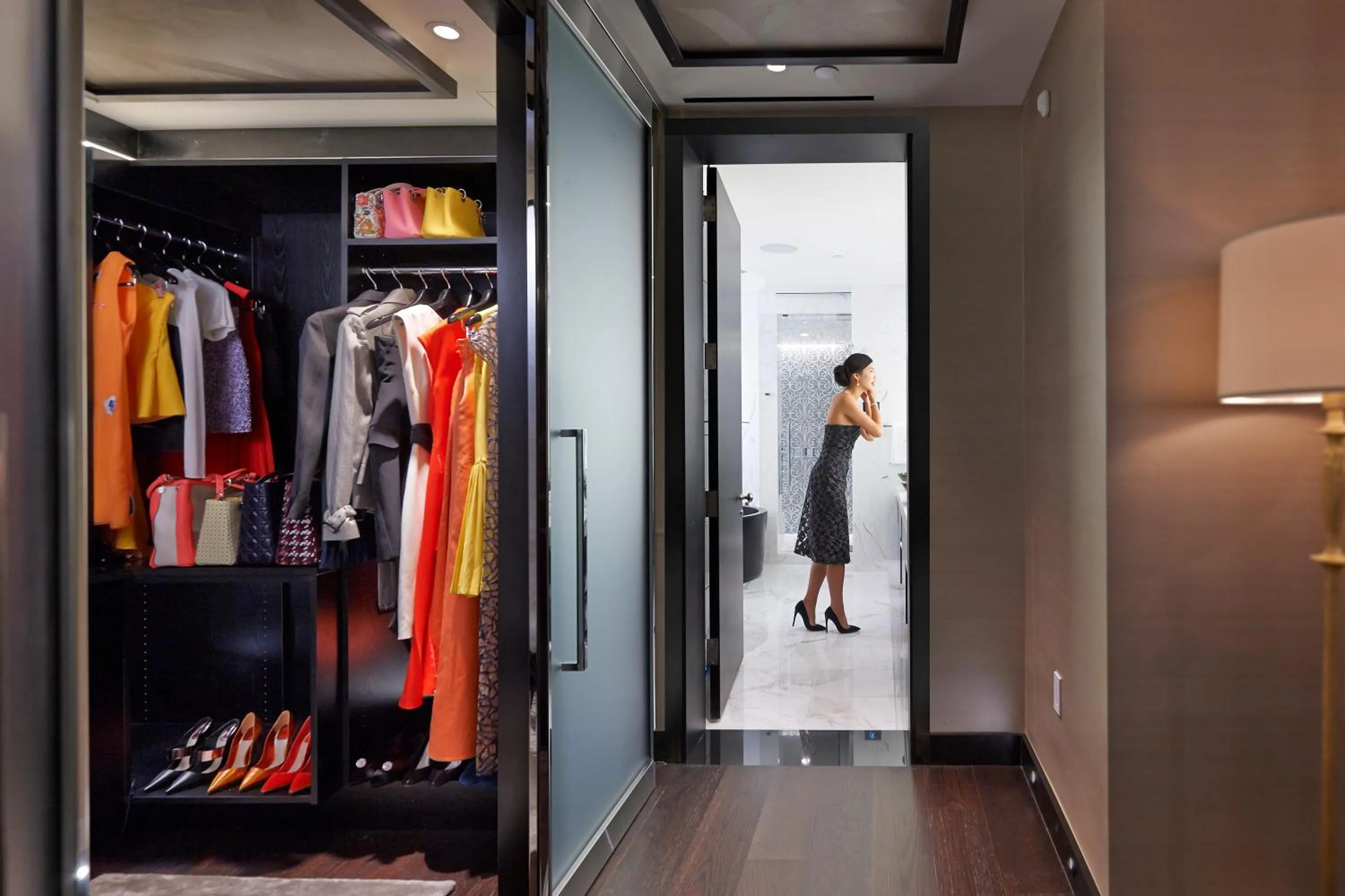 Bathroom in Mandarin Oriental, New York