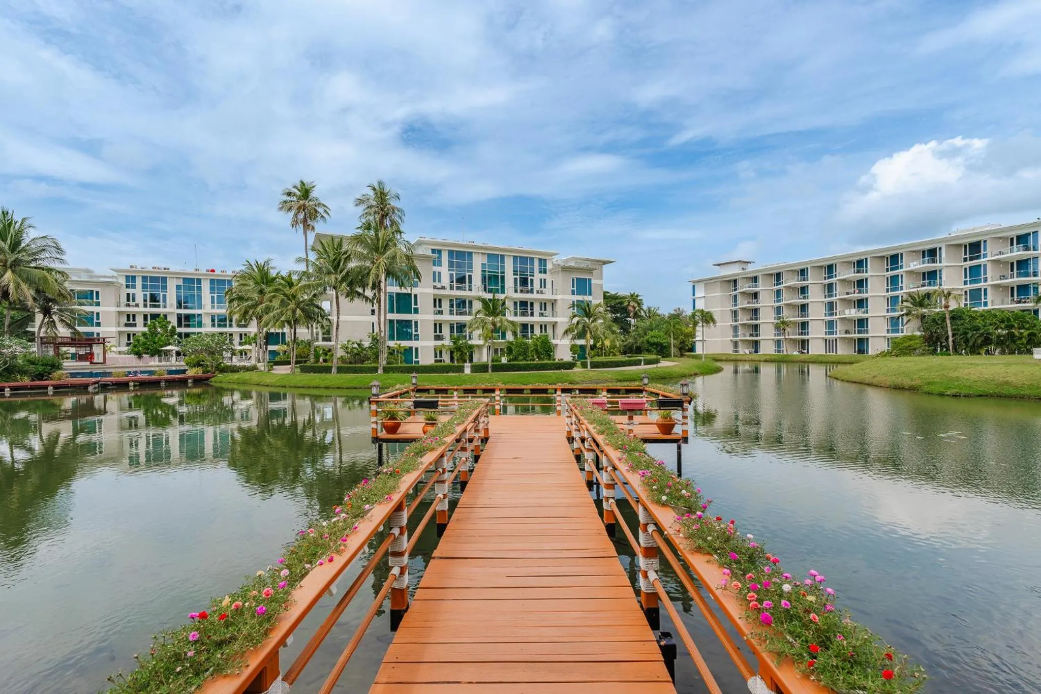 Property building in Splash Beach Resort Phuket Family-Friendly Water Park Resort Near Phuket Airport