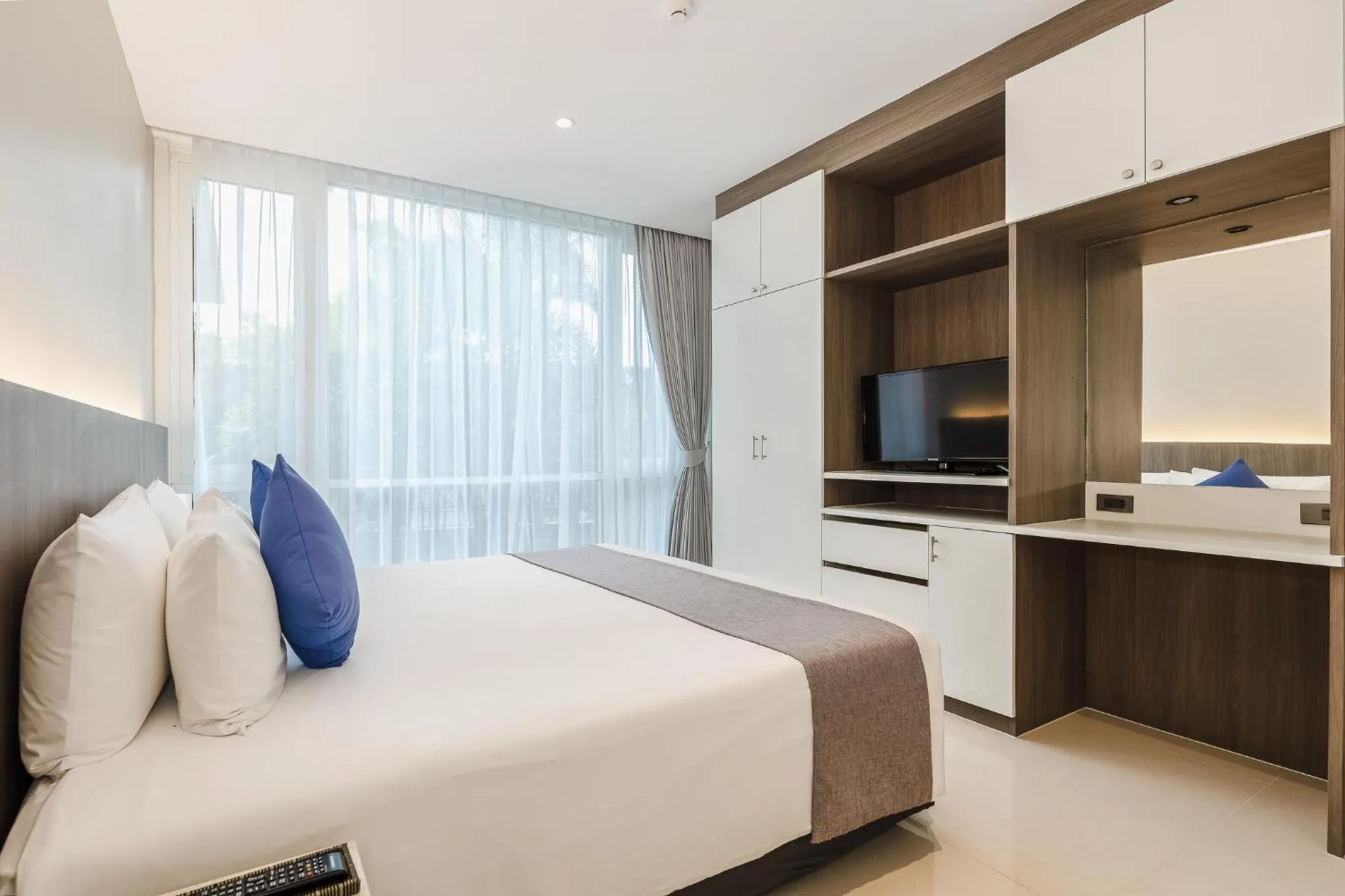 Bedroom, Bed in Splash Beach Resort Phuket Family-Friendly Water Park Resort Near Phuket Airport