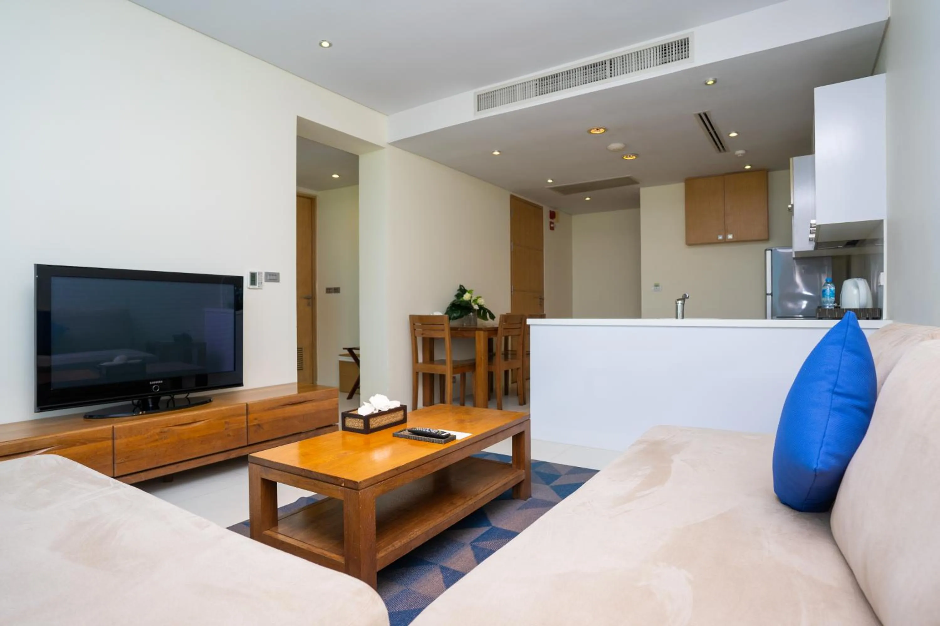 Living room in Splash Beach Resort Phuket Family-Friendly Water Park Resort Near Phuket Airport