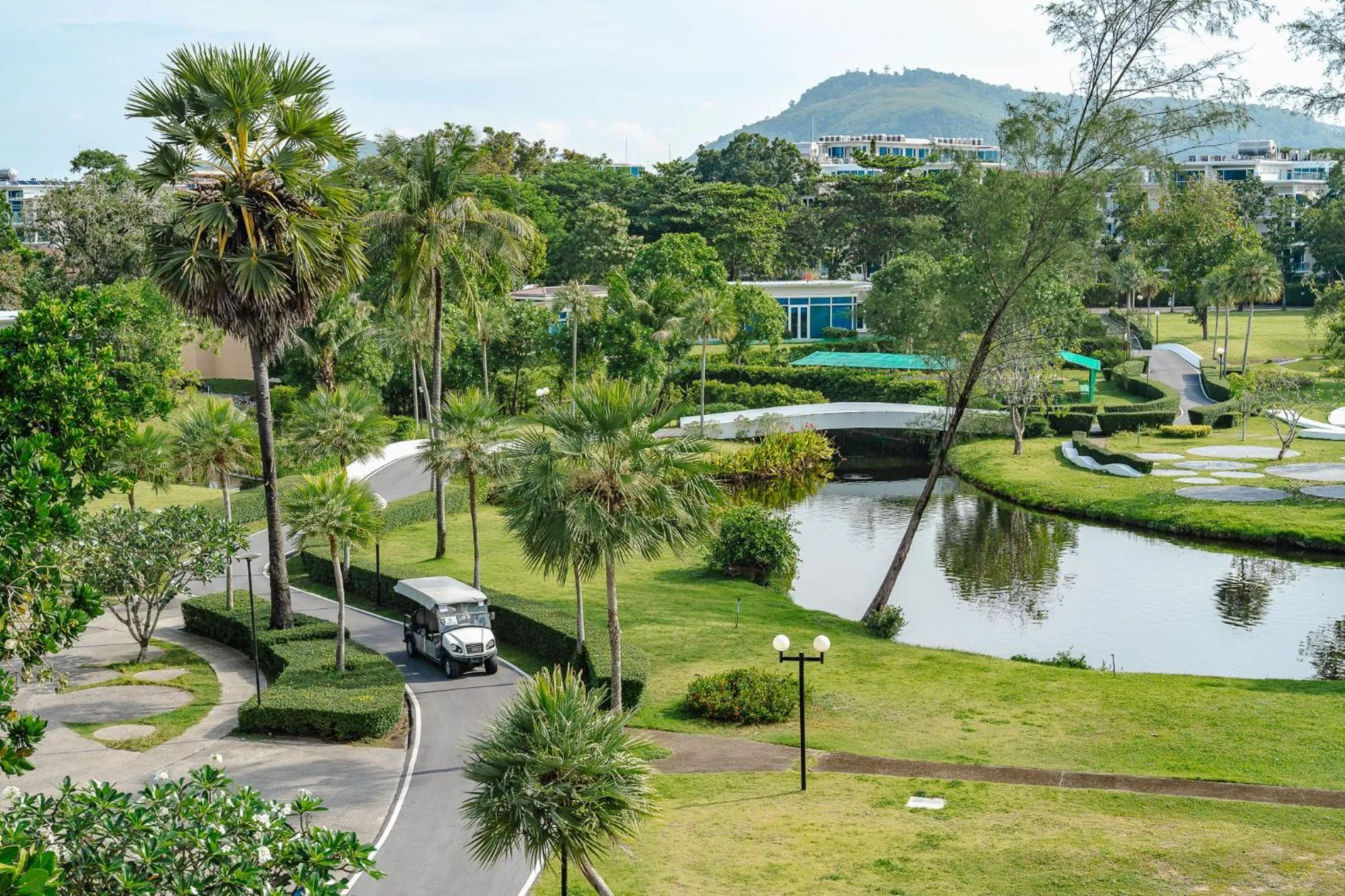 Garden in Splash Beach Resort Phuket Family-Friendly Water Park Resort Near Phuket Airport