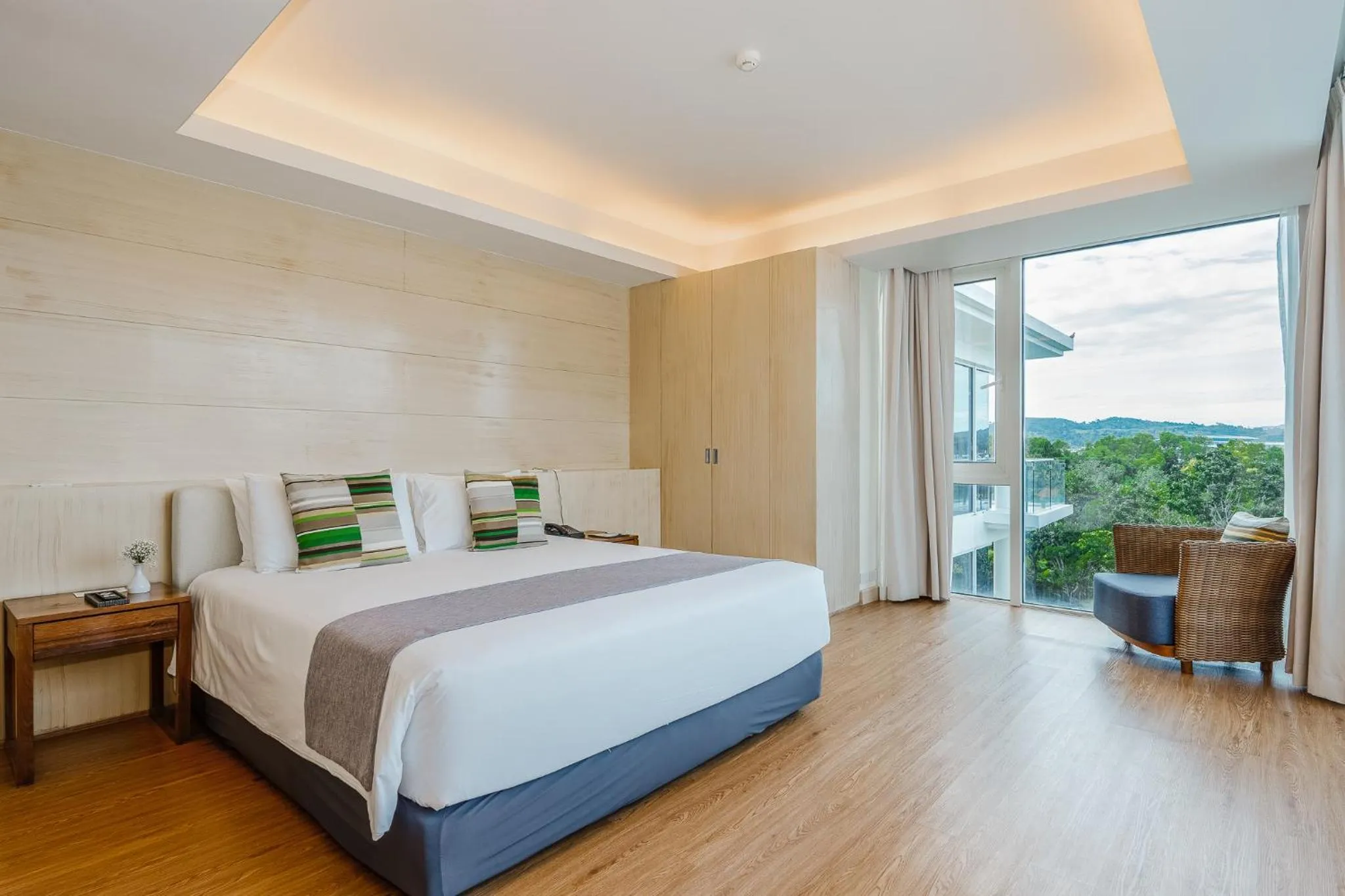 Bedroom, Bed in Splash Beach Resort Phuket Family-Friendly Water Park Resort Near Phuket Airport