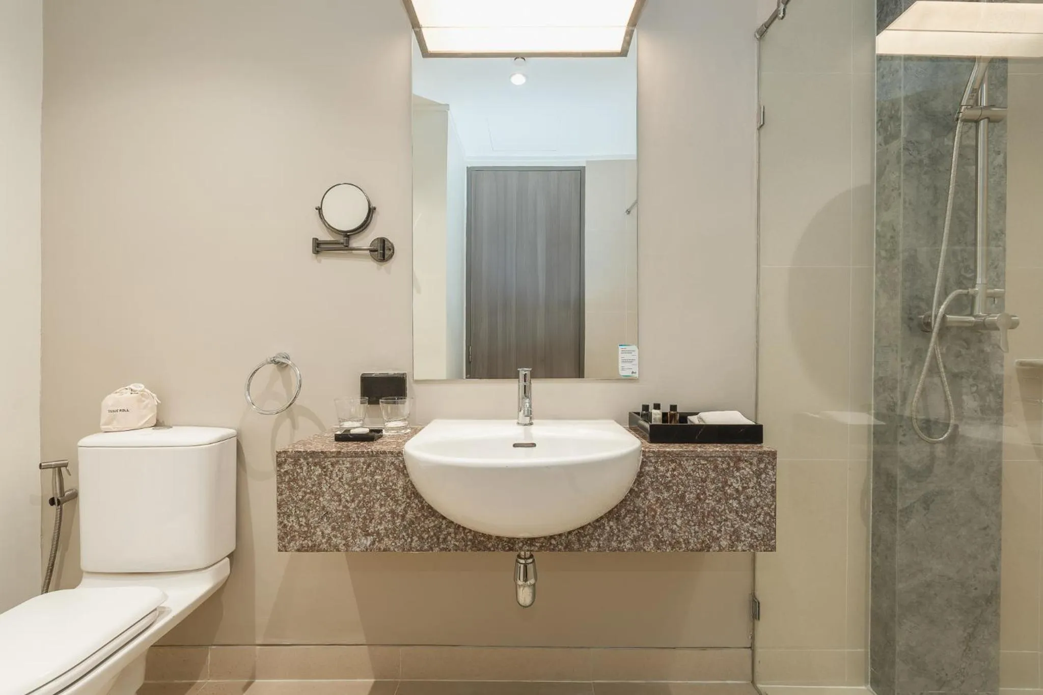 Bathroom in Splash Beach Resort Phuket Family-Friendly Water Park Resort Near Phuket Airport