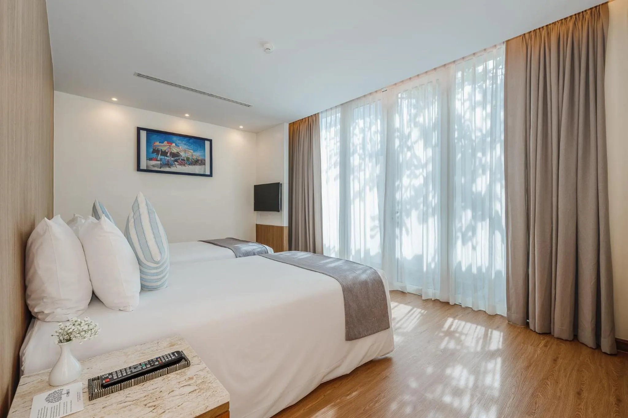 Bedroom, Bed in Splash Beach Resort Phuket Family-Friendly Water Park Resort Near Phuket Airport