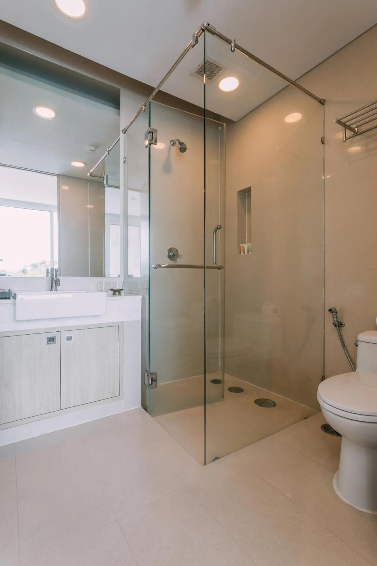 Bathroom in Splash Beach Resort Phuket Family-Friendly Water Park Resort Near Phuket Airport