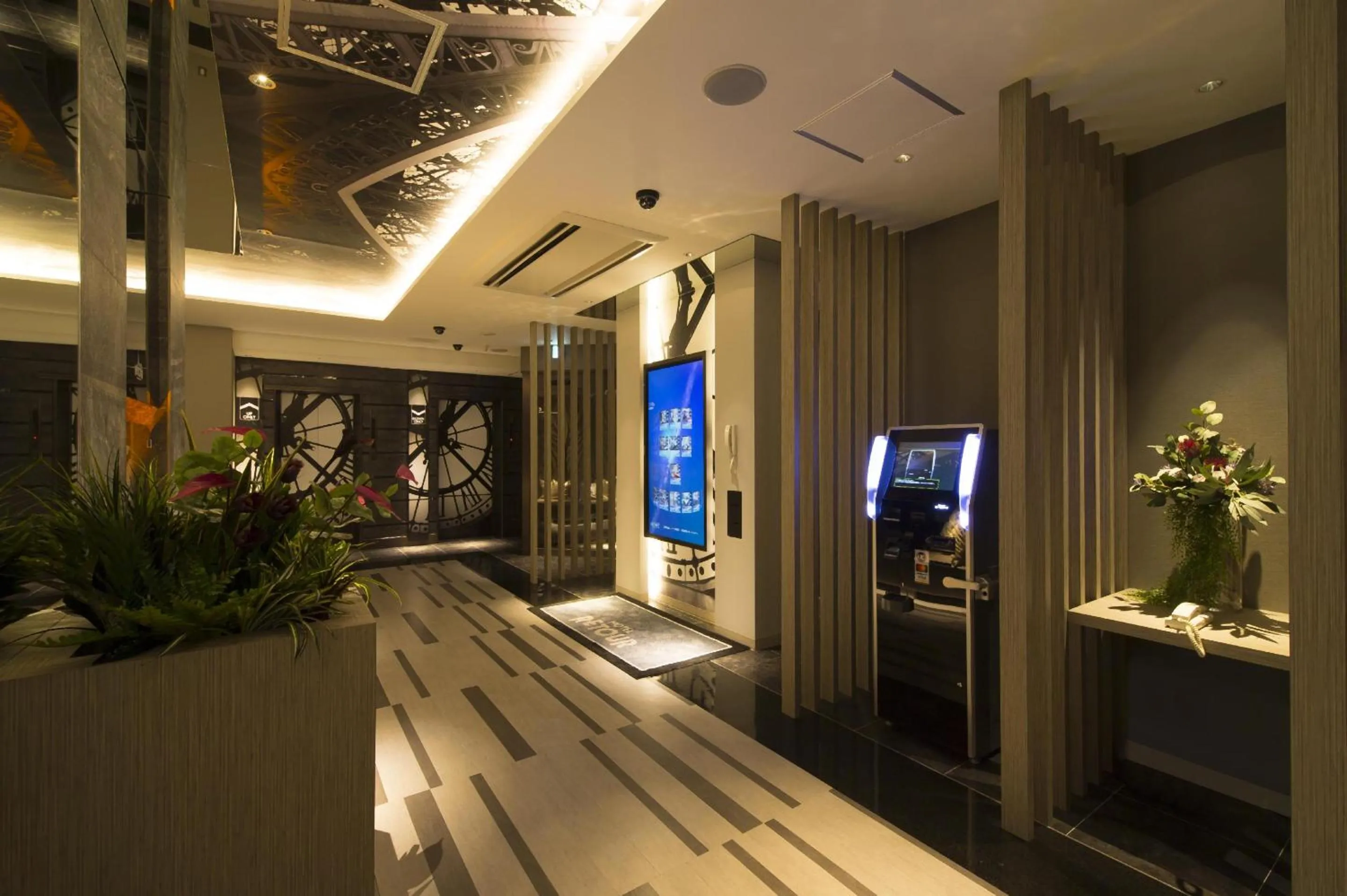 Lobby or reception in ルトゥール難波 RetourNANBA 男塾ホテルグループ
