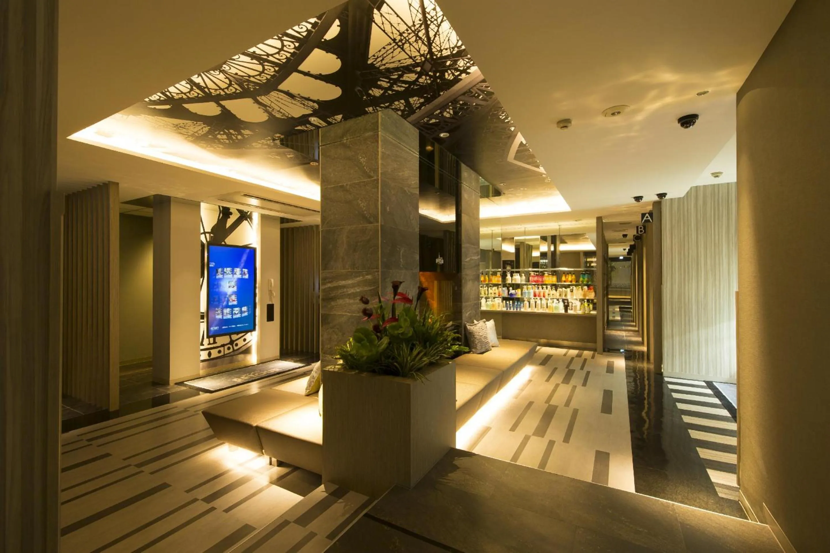 Lobby or reception in ルトゥール難波 RetourNANBA 男塾ホテルグループ