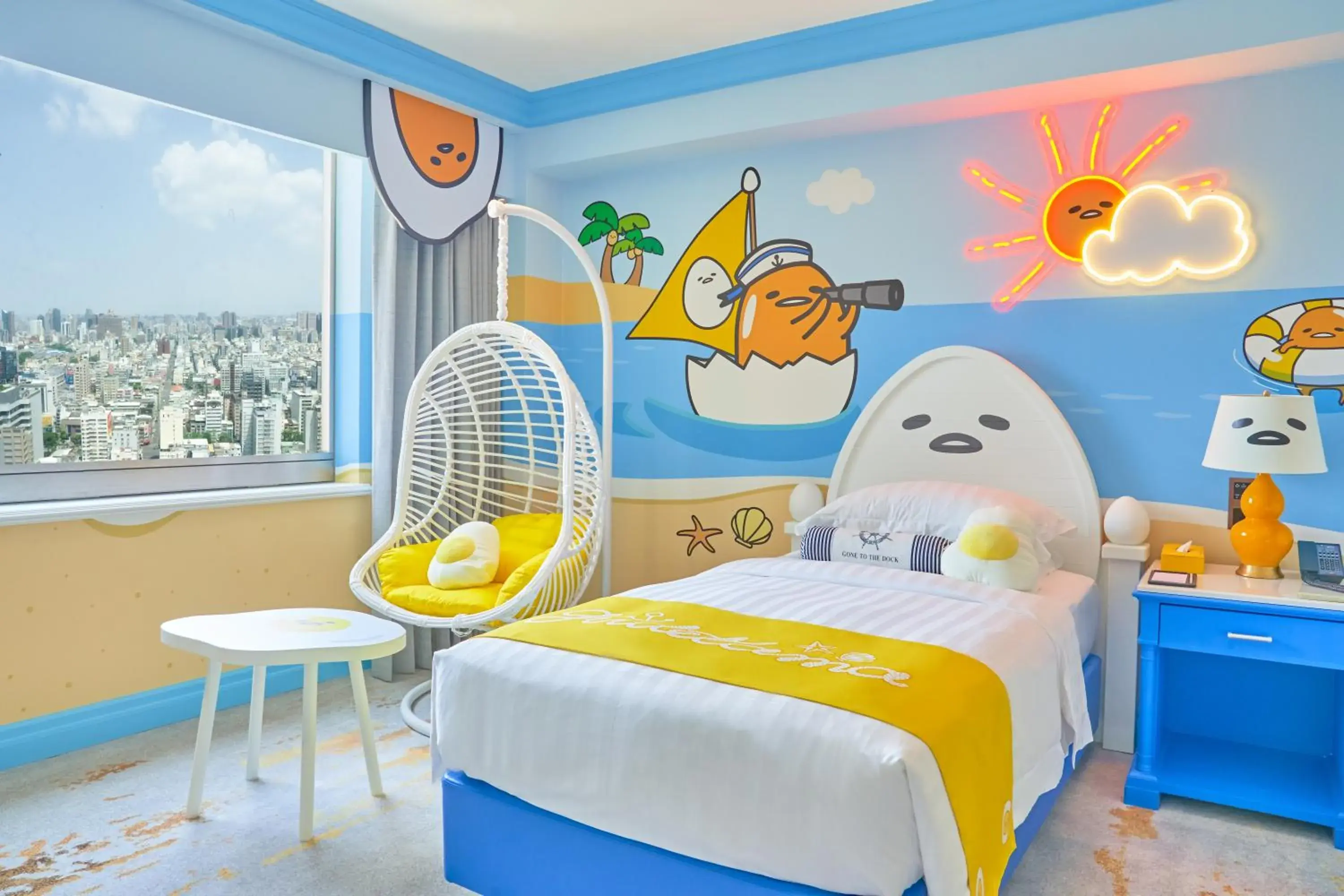 City view, Bed in Grand Hi Lai Hotel City view, Bed in Grand Hi Lai Hotel