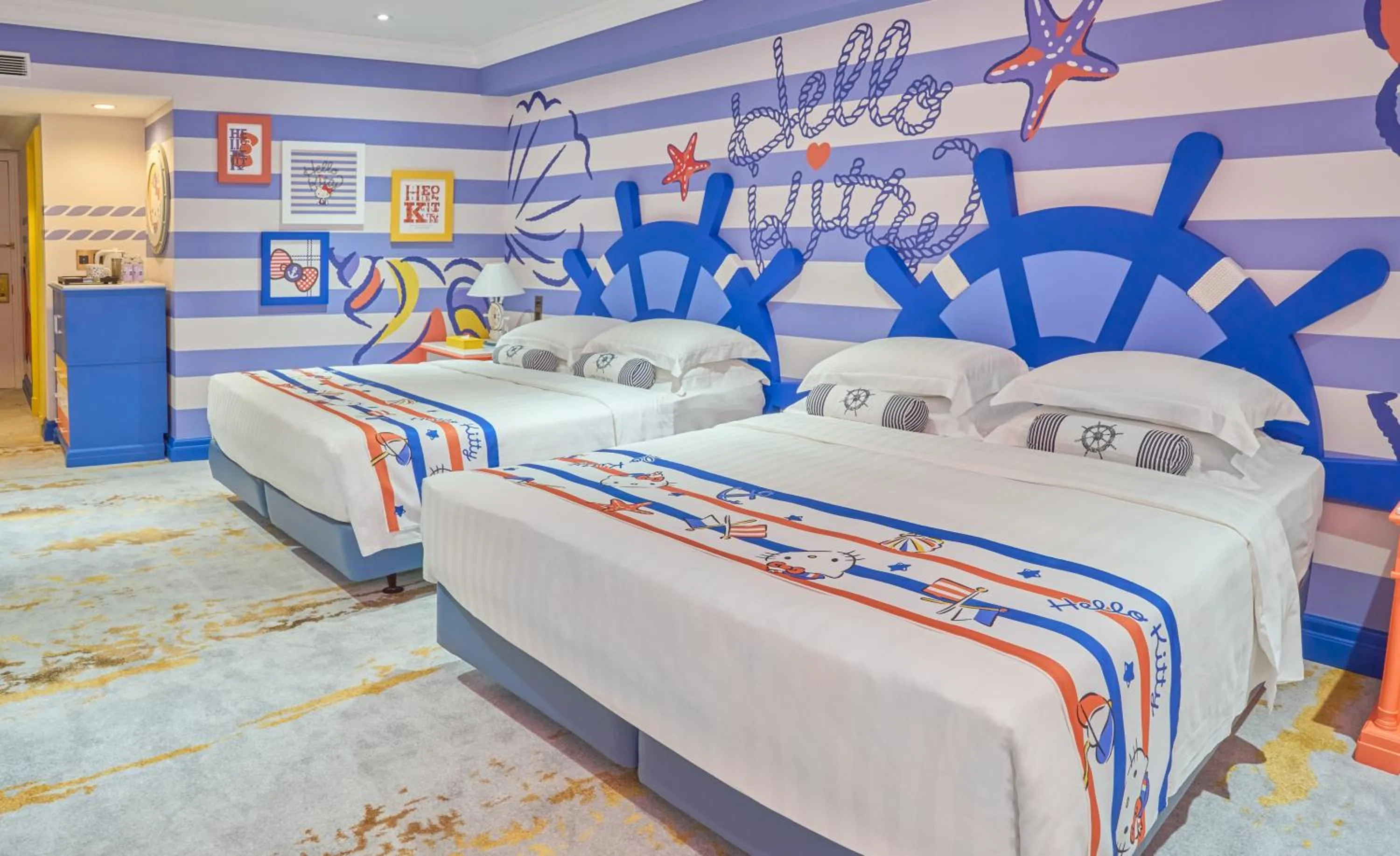 Bed in Grand Hi Lai Hotel