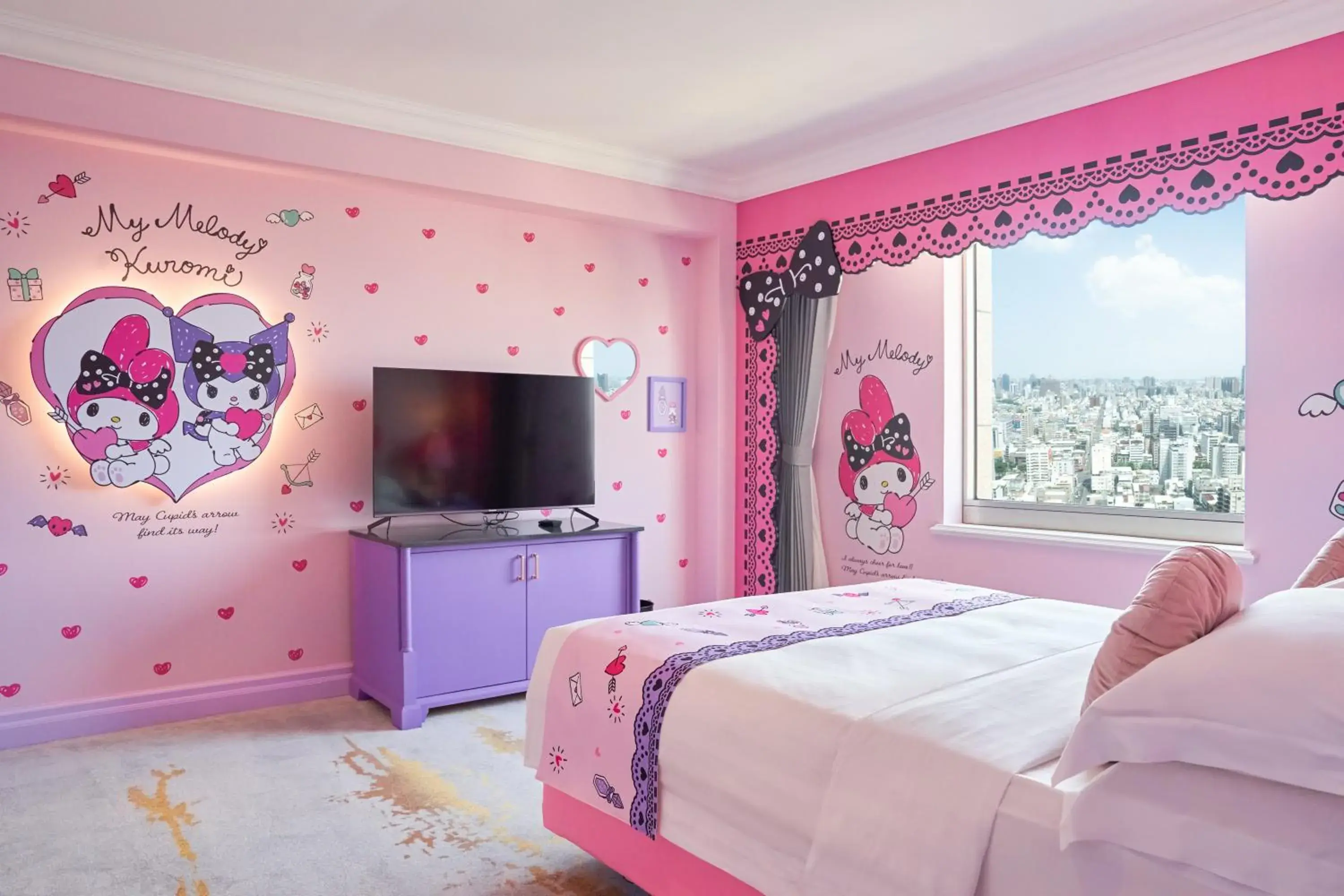 City view, Bed in Grand Hi Lai Hotel City view, Bed in Grand Hi Lai Hotel