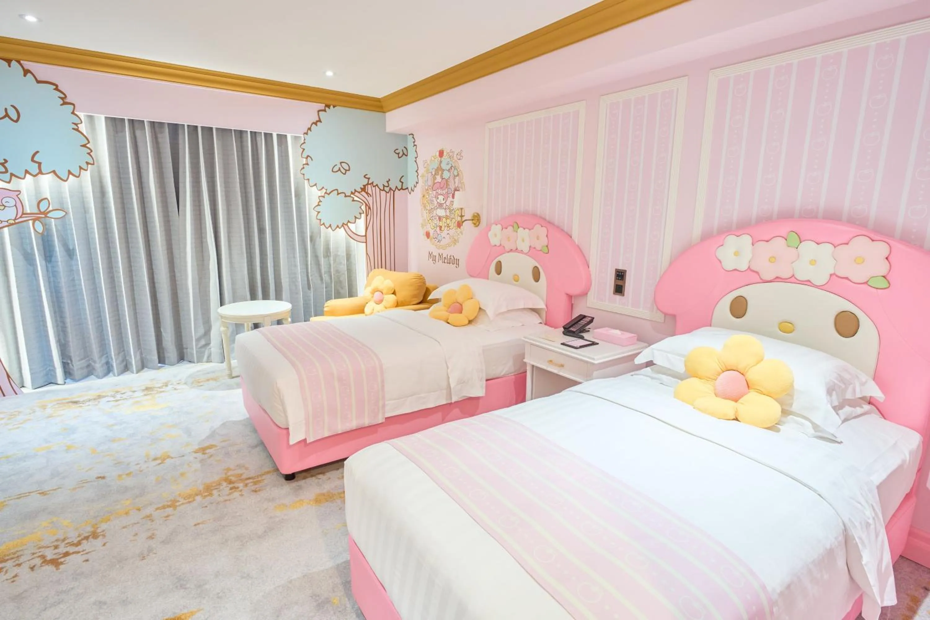 Bed in Grand Hi Lai Hotel