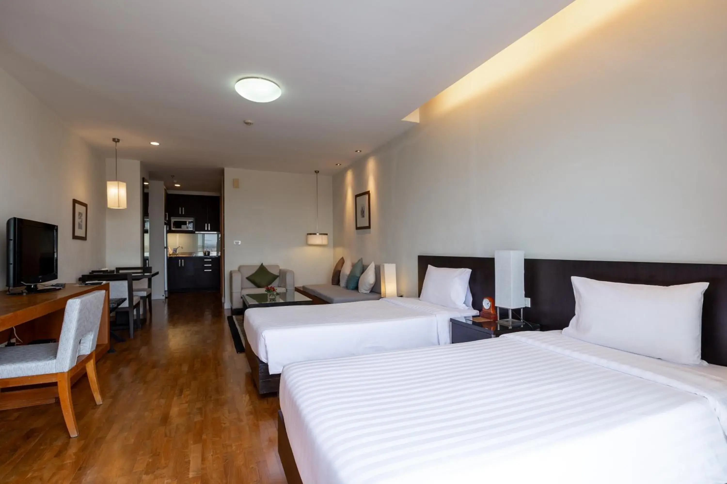 Bed in Kantary Hotel Ayutthaya Bed in Kantary Hotel Ayutthaya