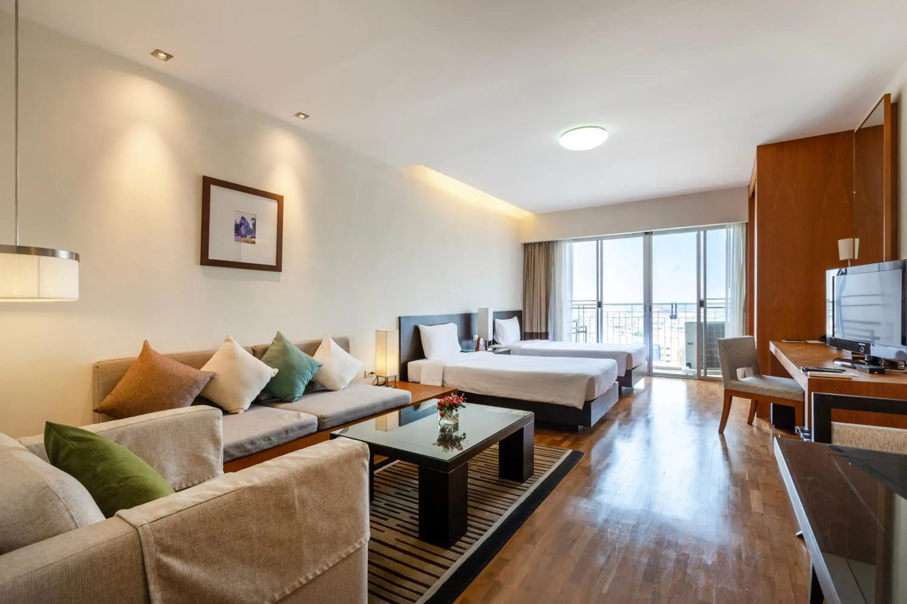 Bed in Kantary Hotel Ayutthaya Bed in Kantary Hotel Ayutthaya