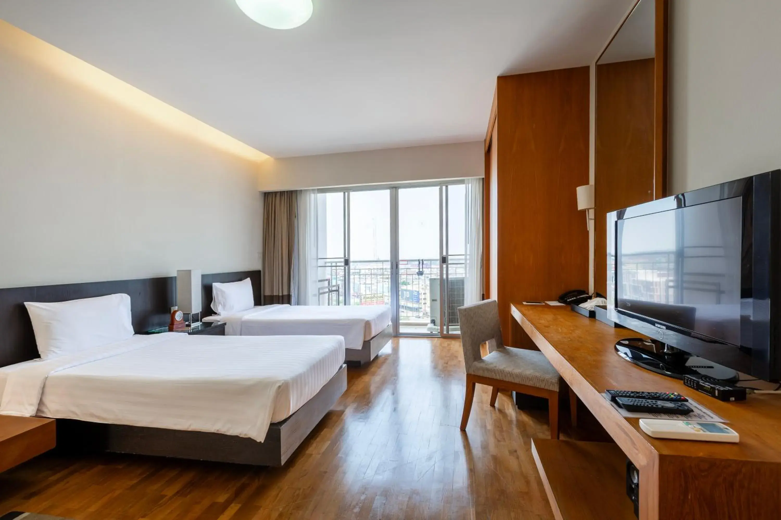 Bed in Kantary Hotel Ayutthaya Bed in Kantary Hotel Ayutthaya