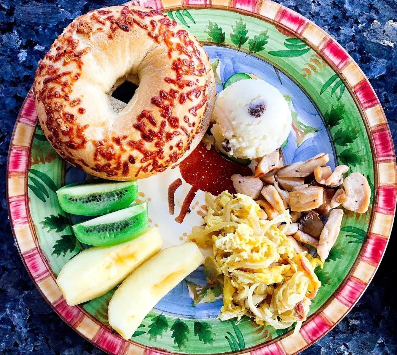 American breakfast in Stone Party American breakfast in Stone Party