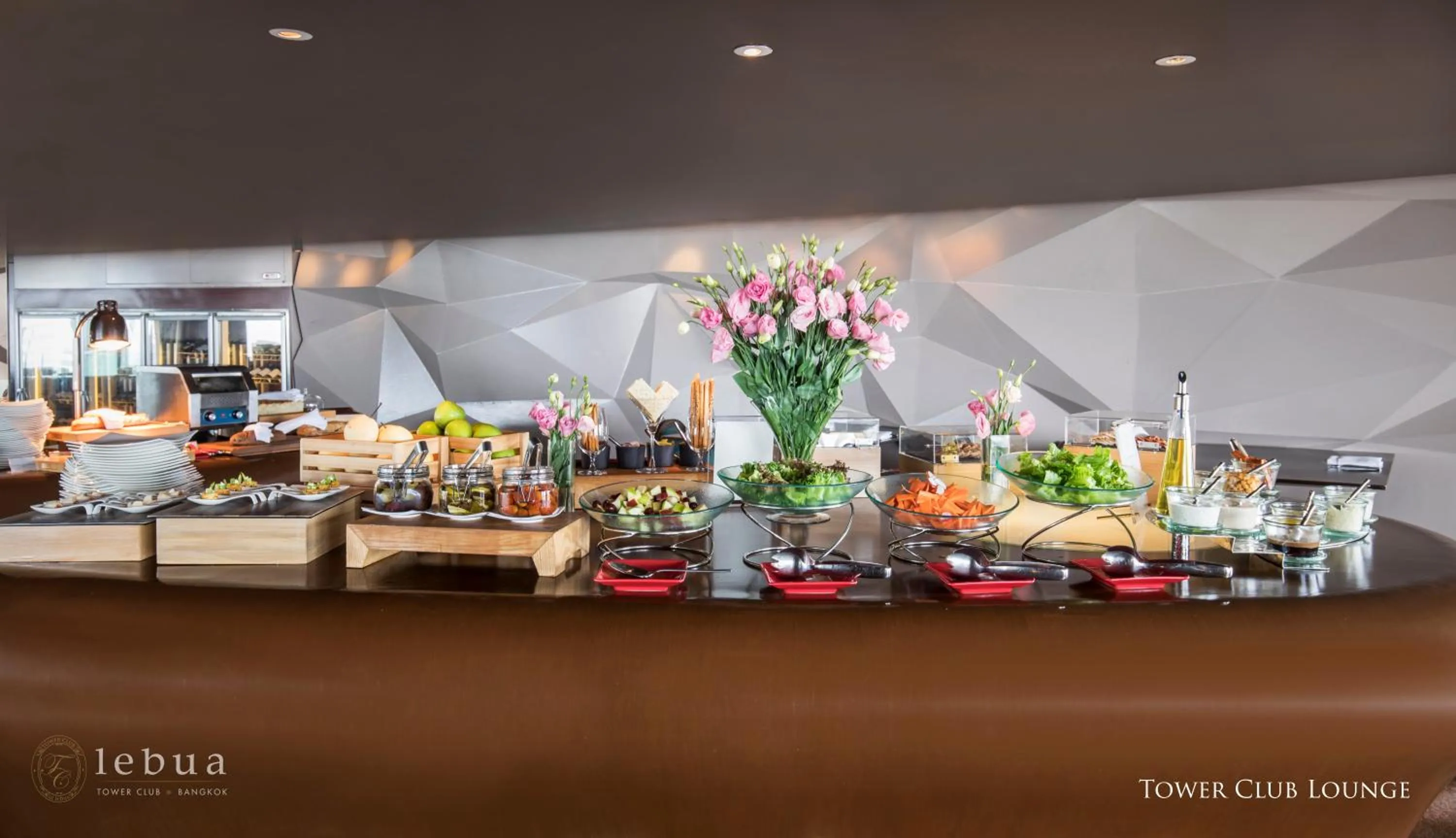 Meals in Tower Club at lebua