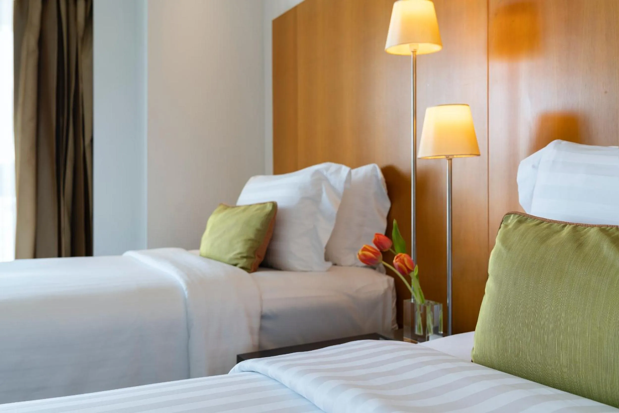 Bed in Tower Club at lebua