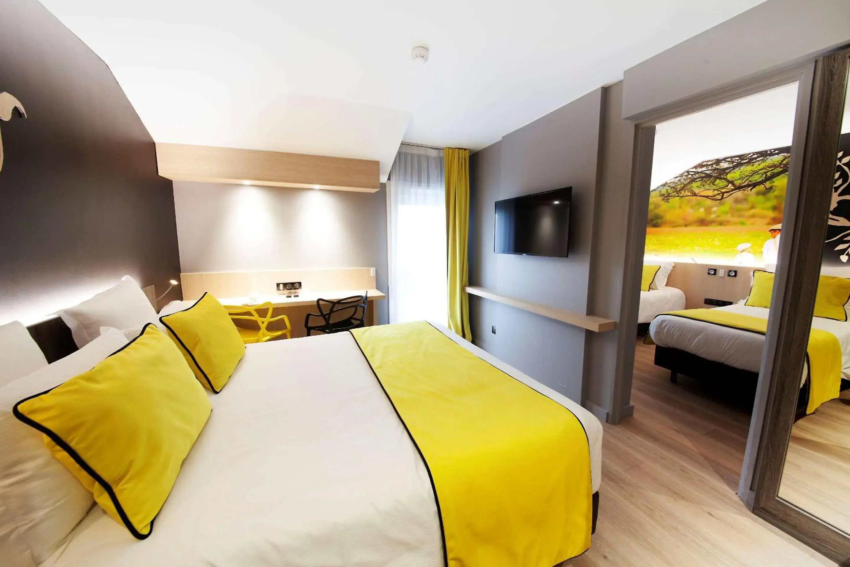 Bedroom, Bed in Quality Hotel Clermont Kennedy Bedroom, Bed in Quality Hotel Clermont Kennedy