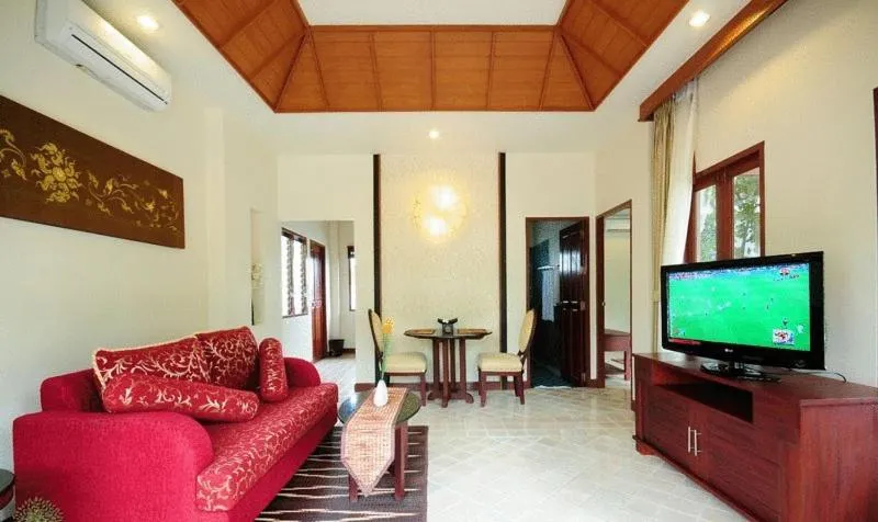 Living room in Bhumlapa Garden Resort