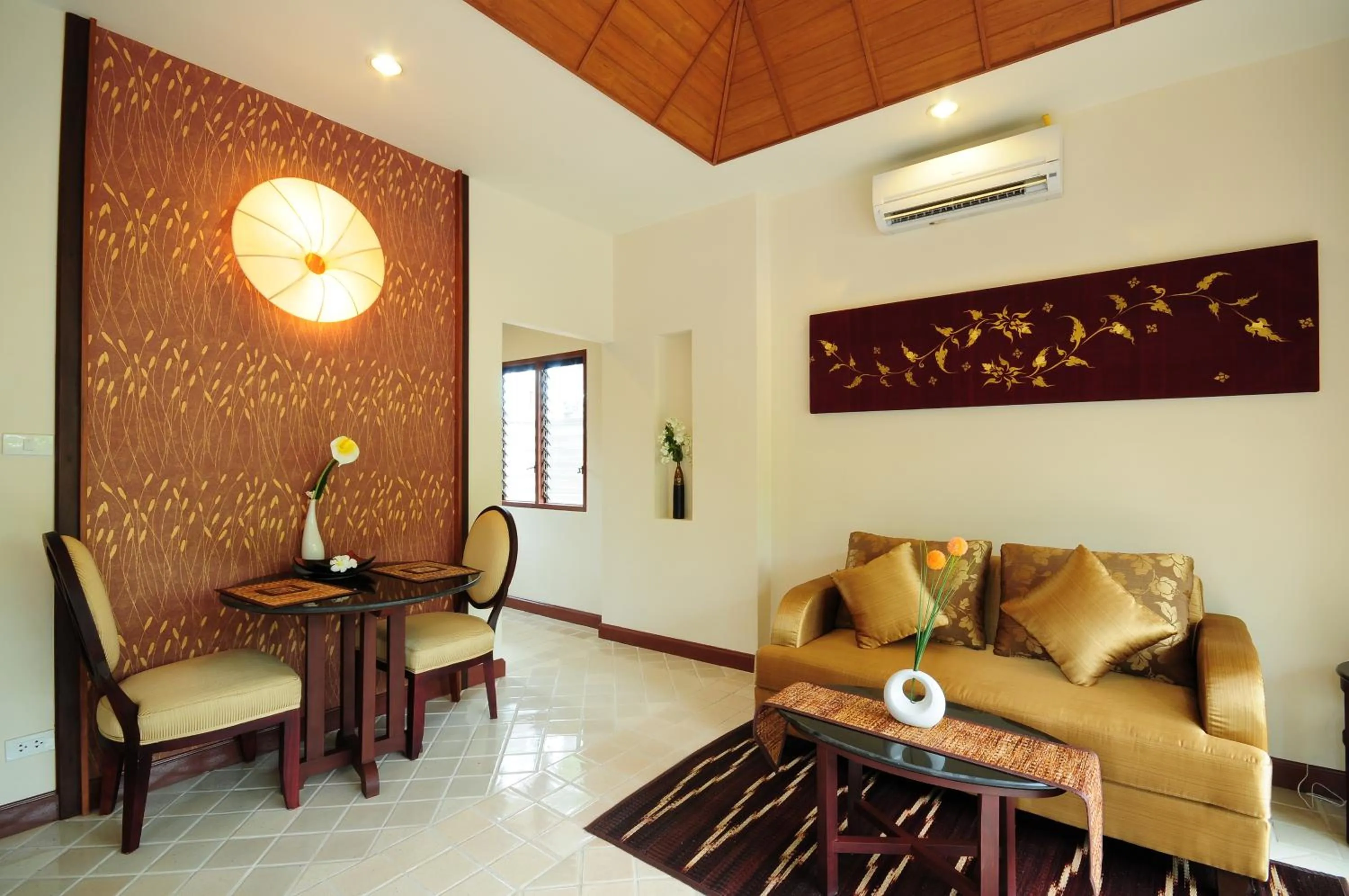 Seating area in Bhumlapa Garden Resort