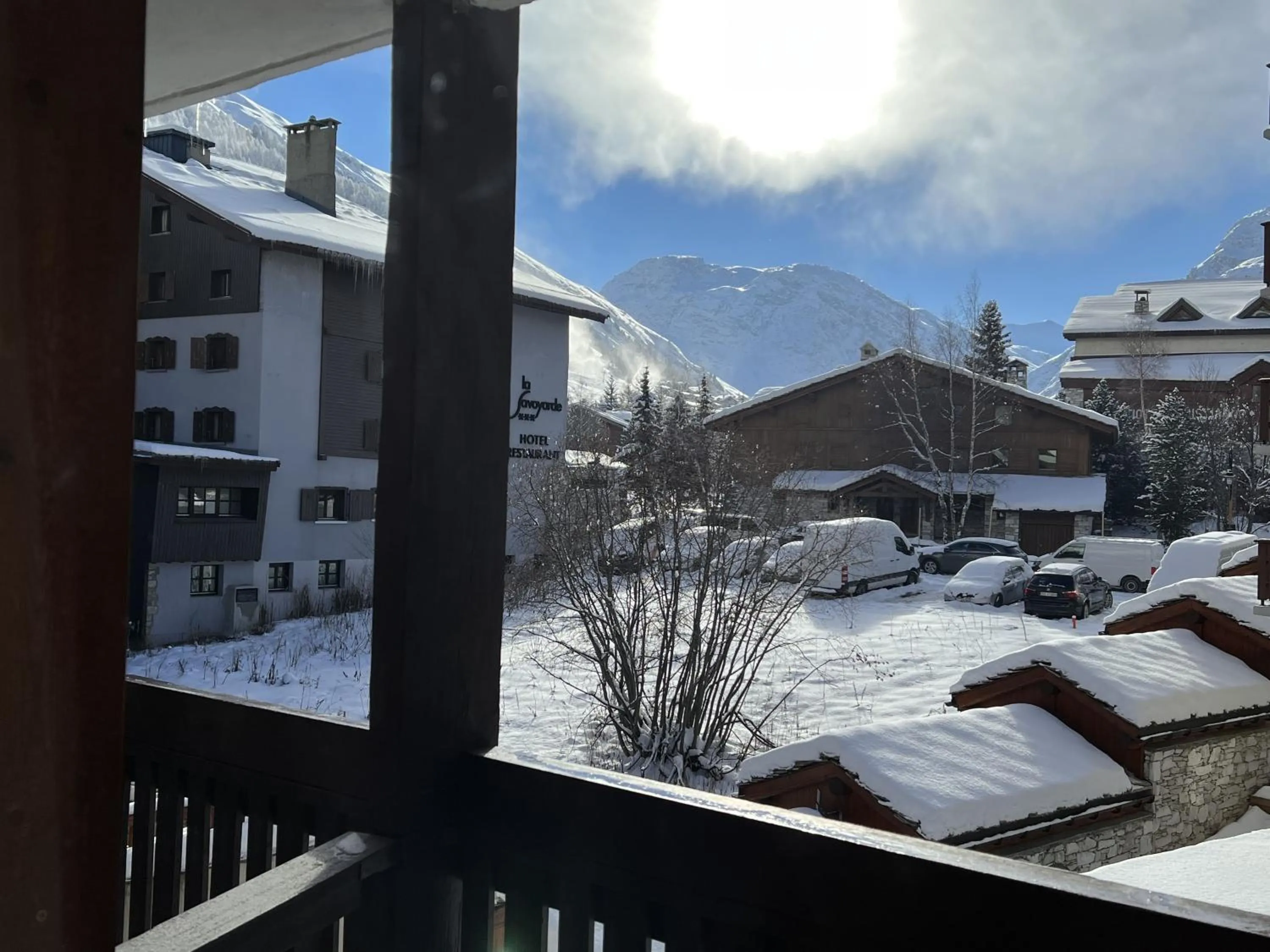 Mountain view in Everest Hotel