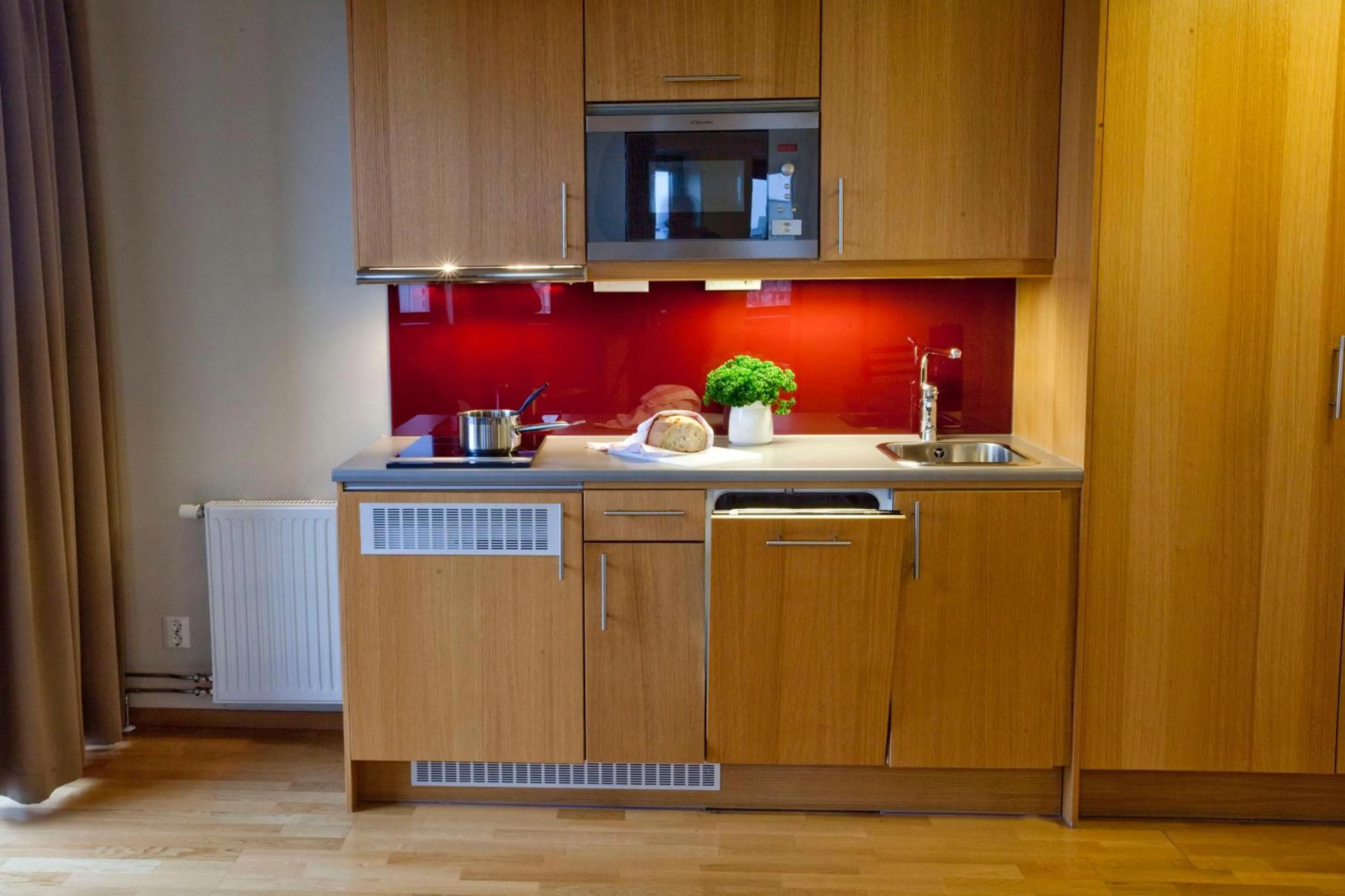 Bedroom in Scandic Malmö City