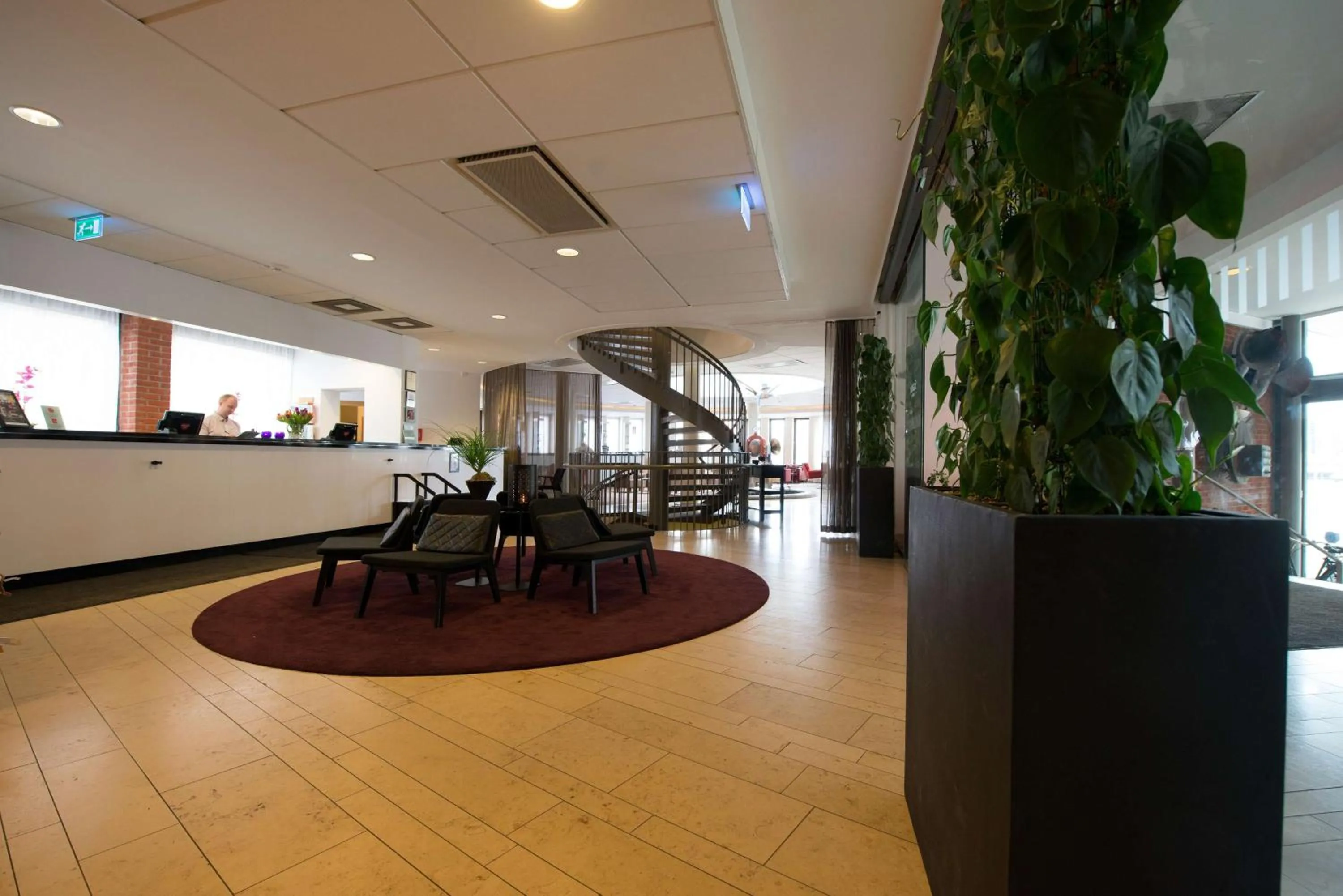 Lobby or reception in Scandic Malmö City