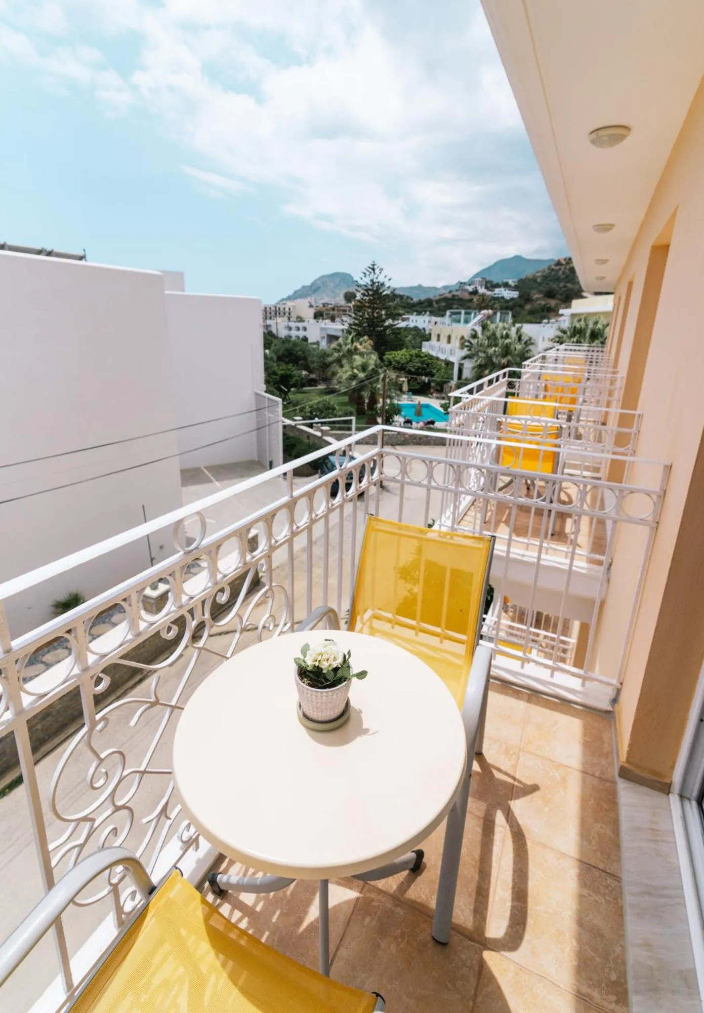 Balcony/Terrace in Porto Plakias & Spa