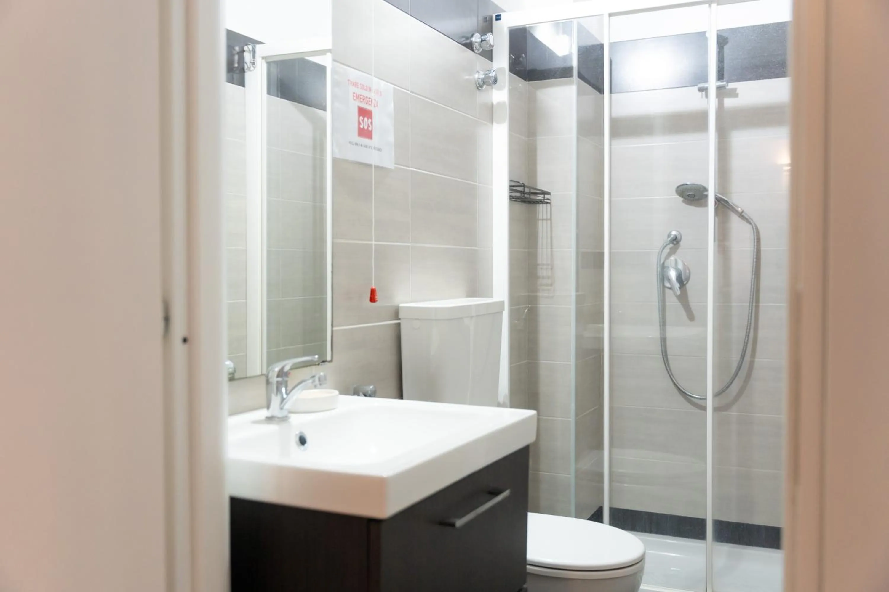 Shower in B&B enjoy music