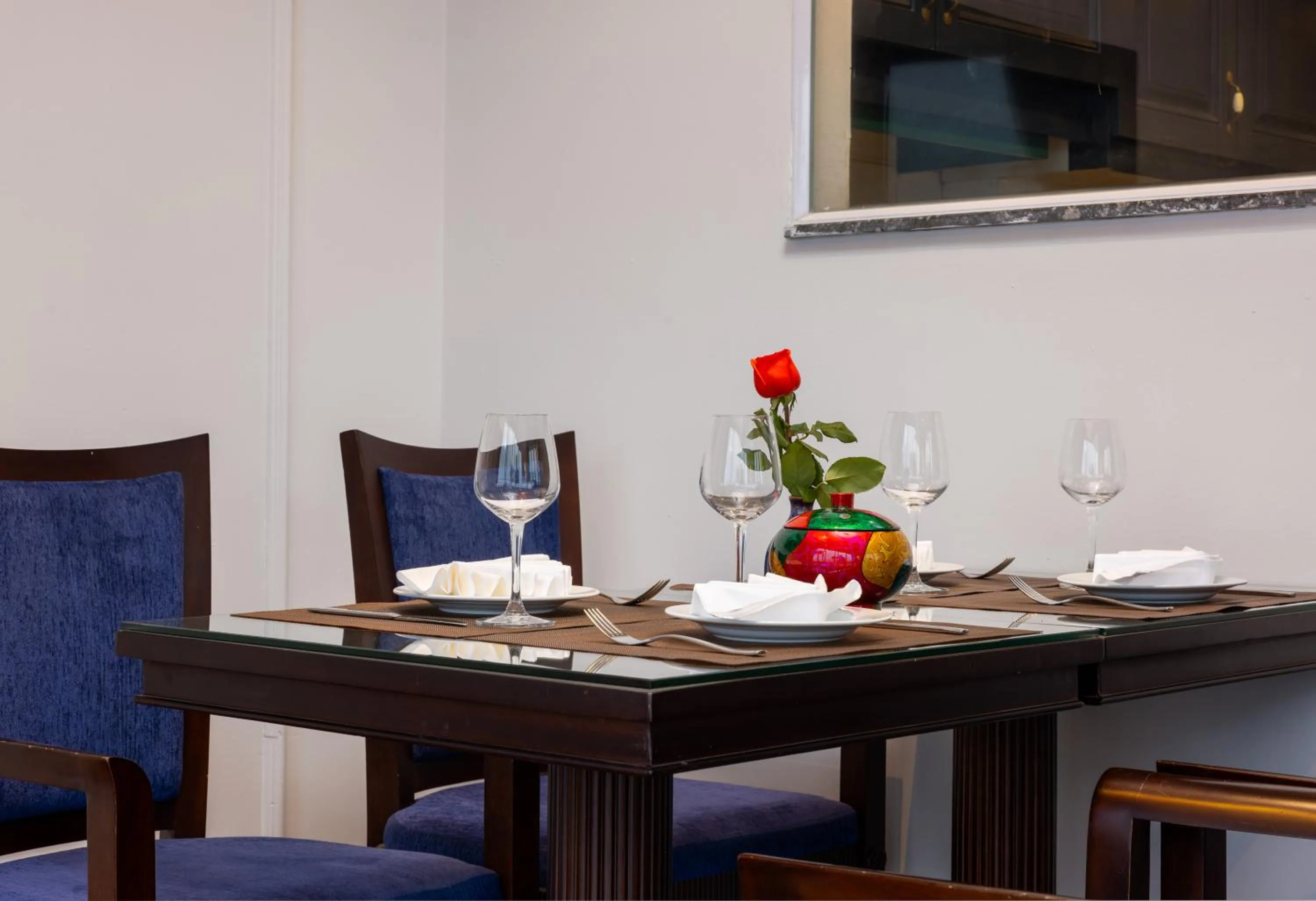 Seating area in Golden Legend Boutique Hotel