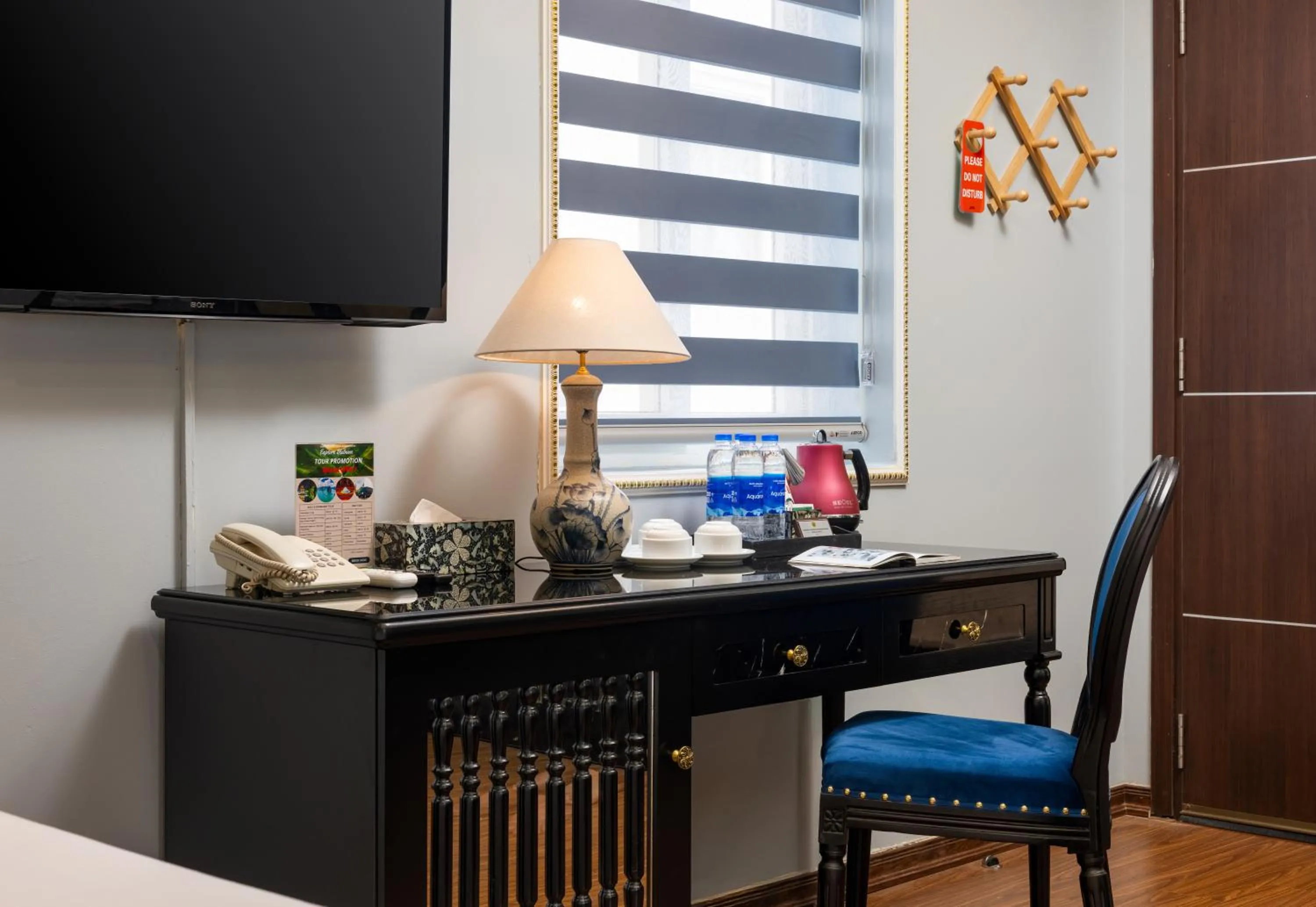 Seating area in Golden Legend Boutique Hotel