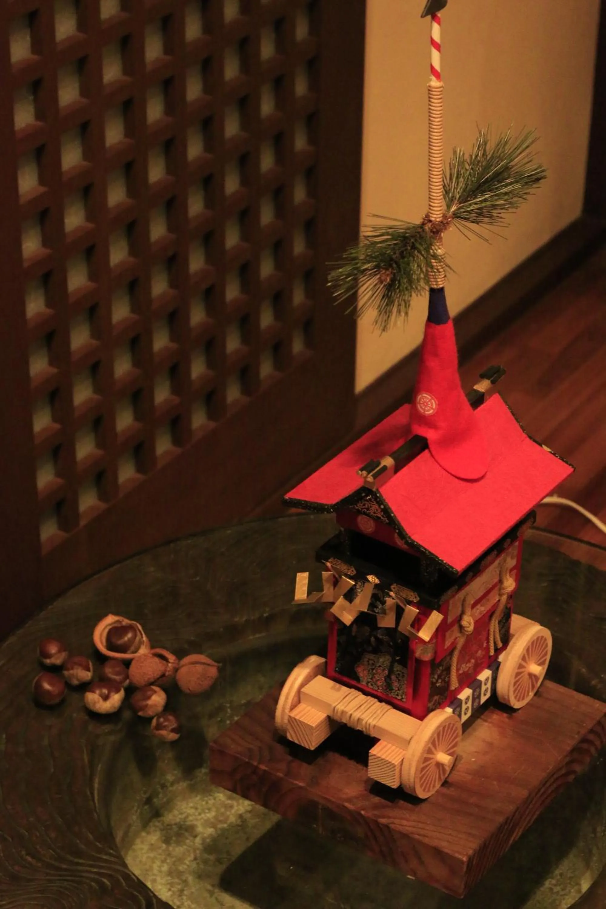 Decorative detail in Gionkoh