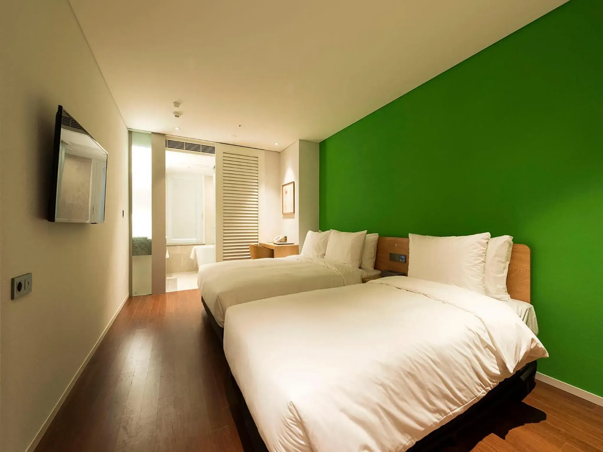 Decorative detail, Bed in Hotel Park Habio Decorative detail, Bed in Hotel Park Habio