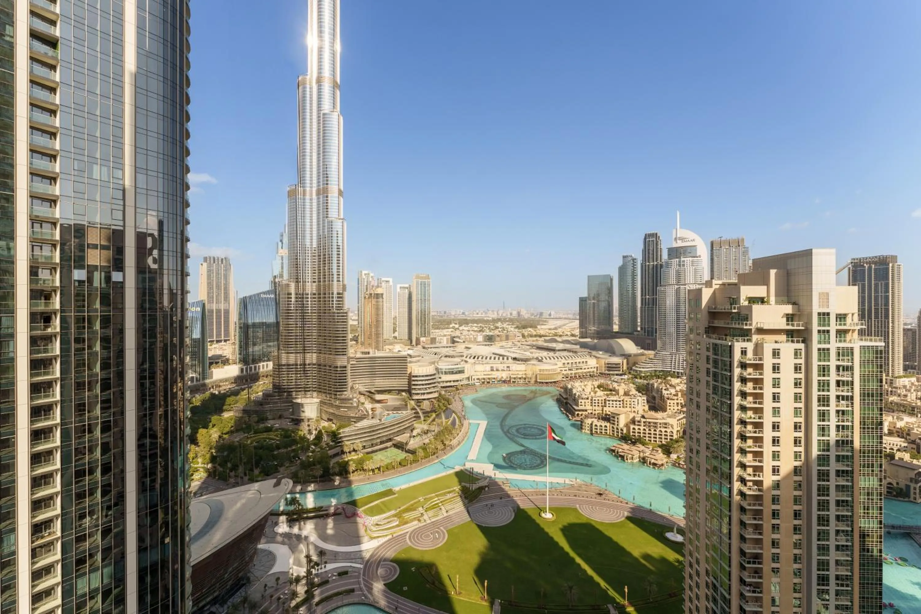 View (from property/room) in Maison Privee - Ultimate Living with Front-Row Views of Burj Khalifa & Dubai Fountains