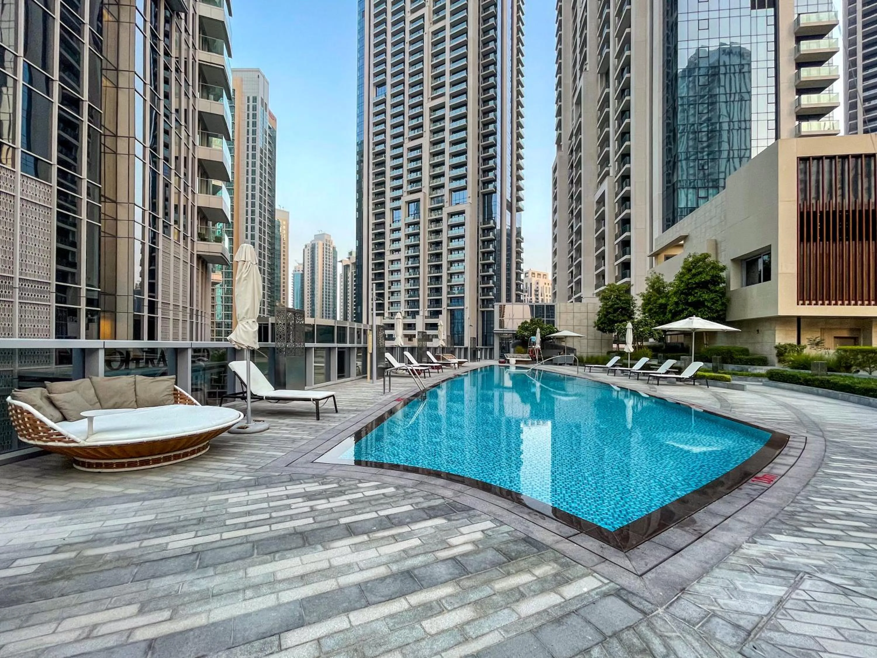 Swimming pool in Maison Privee - Ultimate Living with Front-Row Views of Burj Khalifa & Dubai Fountains