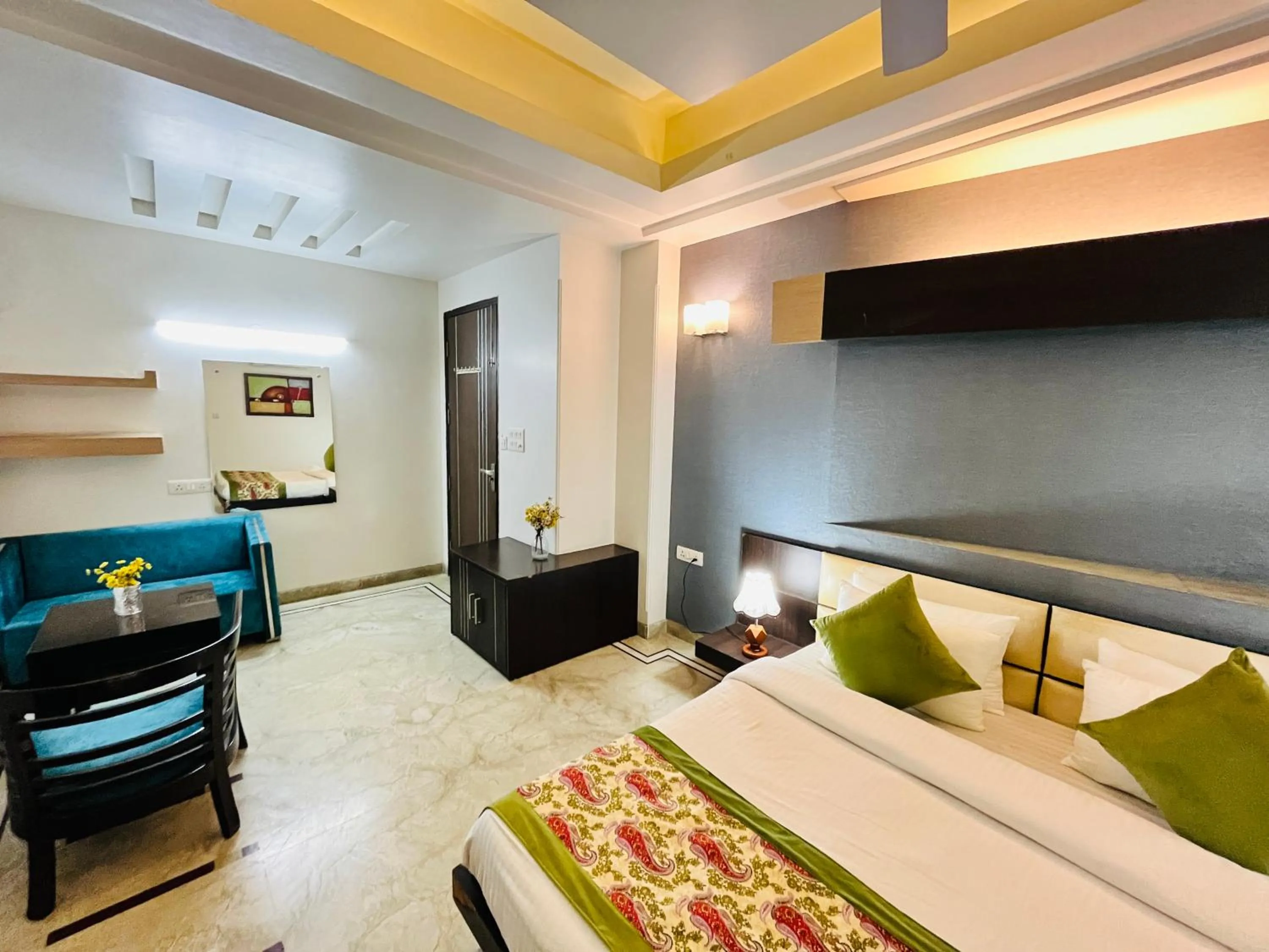 Bed in Hotel Dayal Regency near IMT Chowk Manesar, Manesar