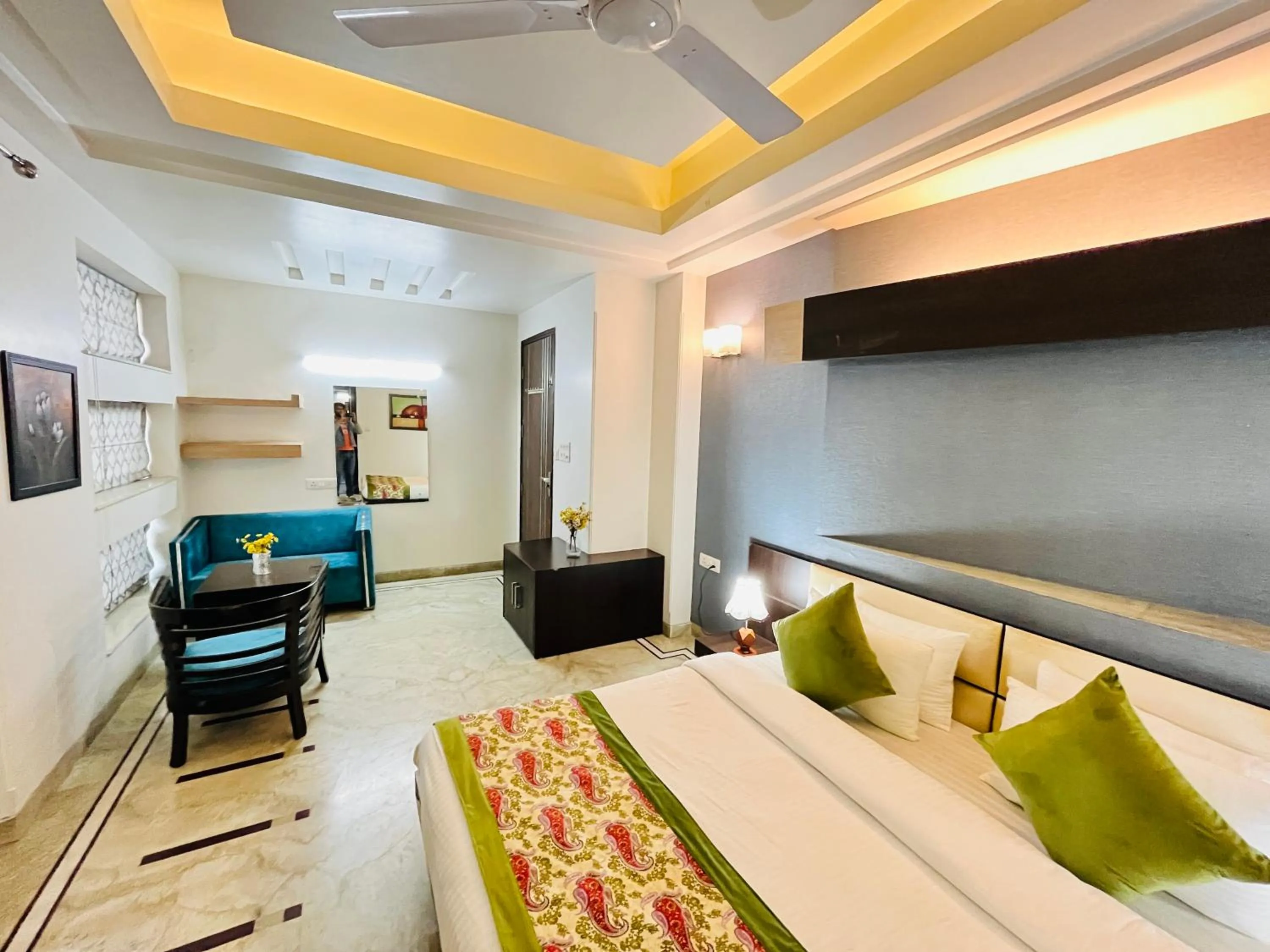 Bed in Hotel Dayal Regency near IMT Chowk Manesar, Manesar