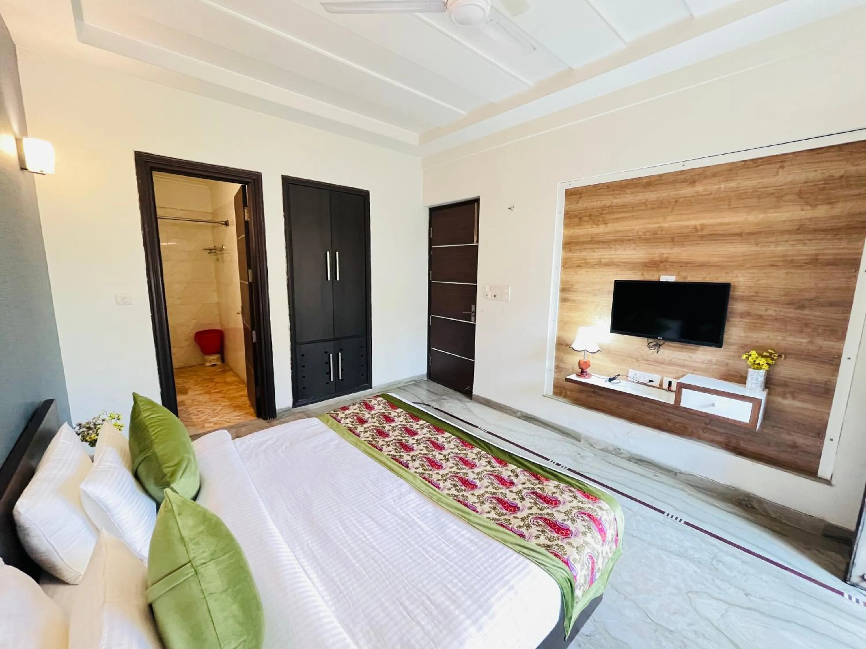 Bed in Hotel Dayal Regency near IMT Chowk Manesar, Manesar