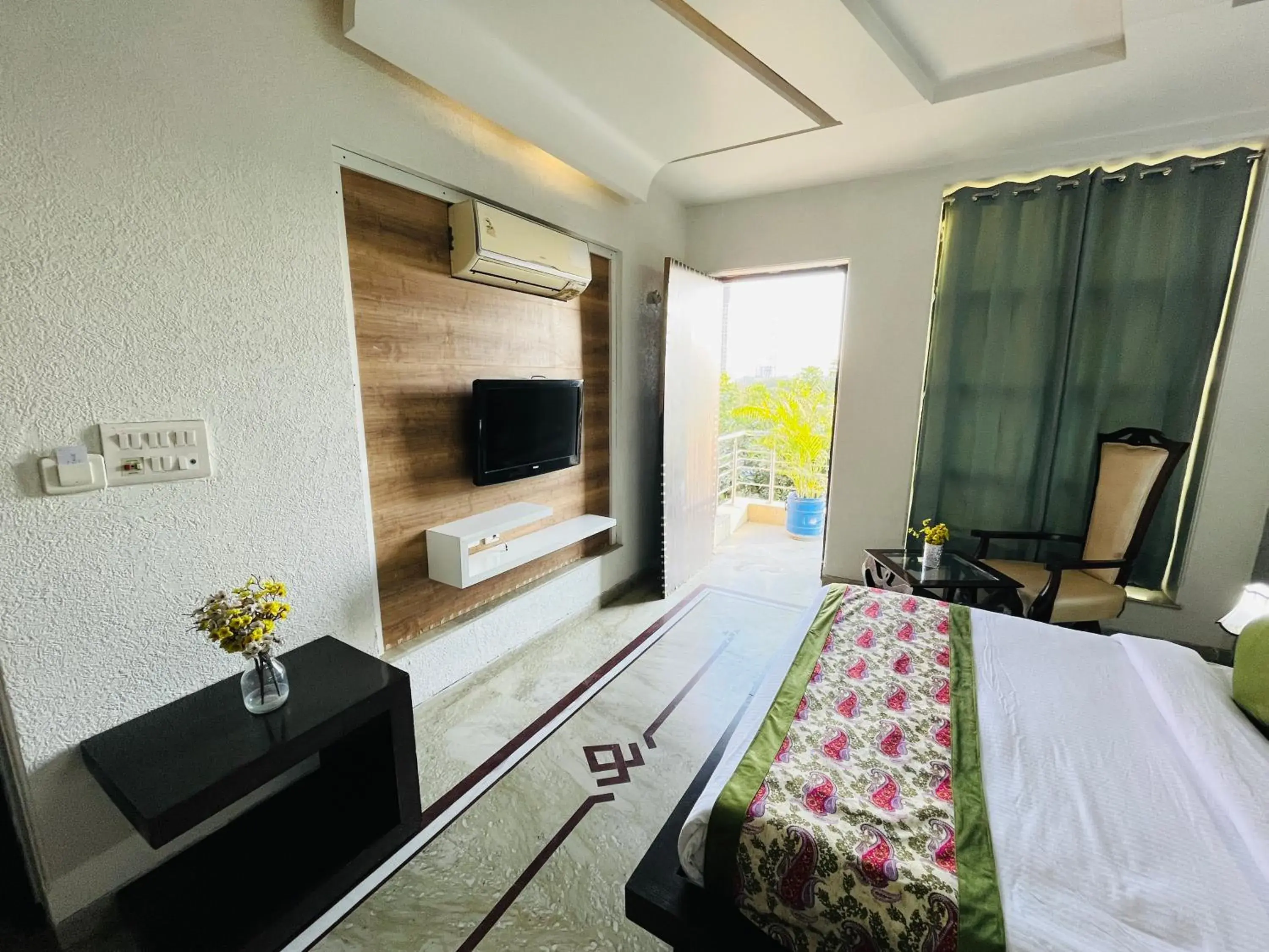 View (from property/room), Bed in Hotel Dayal Regency near IMT Chowk Manesar, Manesar View (from property/room), Bed in Hotel Dayal Regency near IMT Chowk Manesar, Manesar