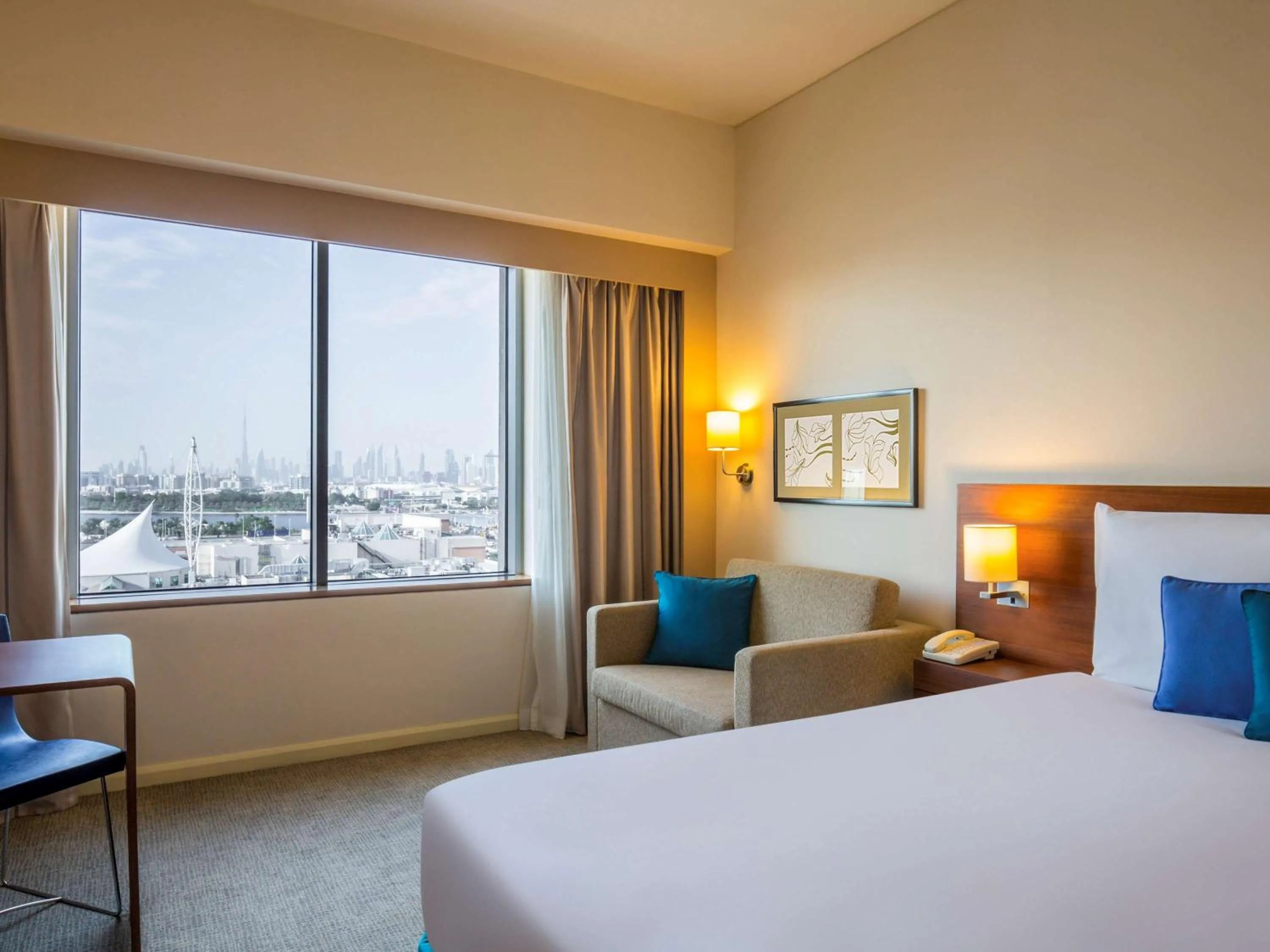 Photo of the whole room, Bed in Novotel Deira Creekside Dubai