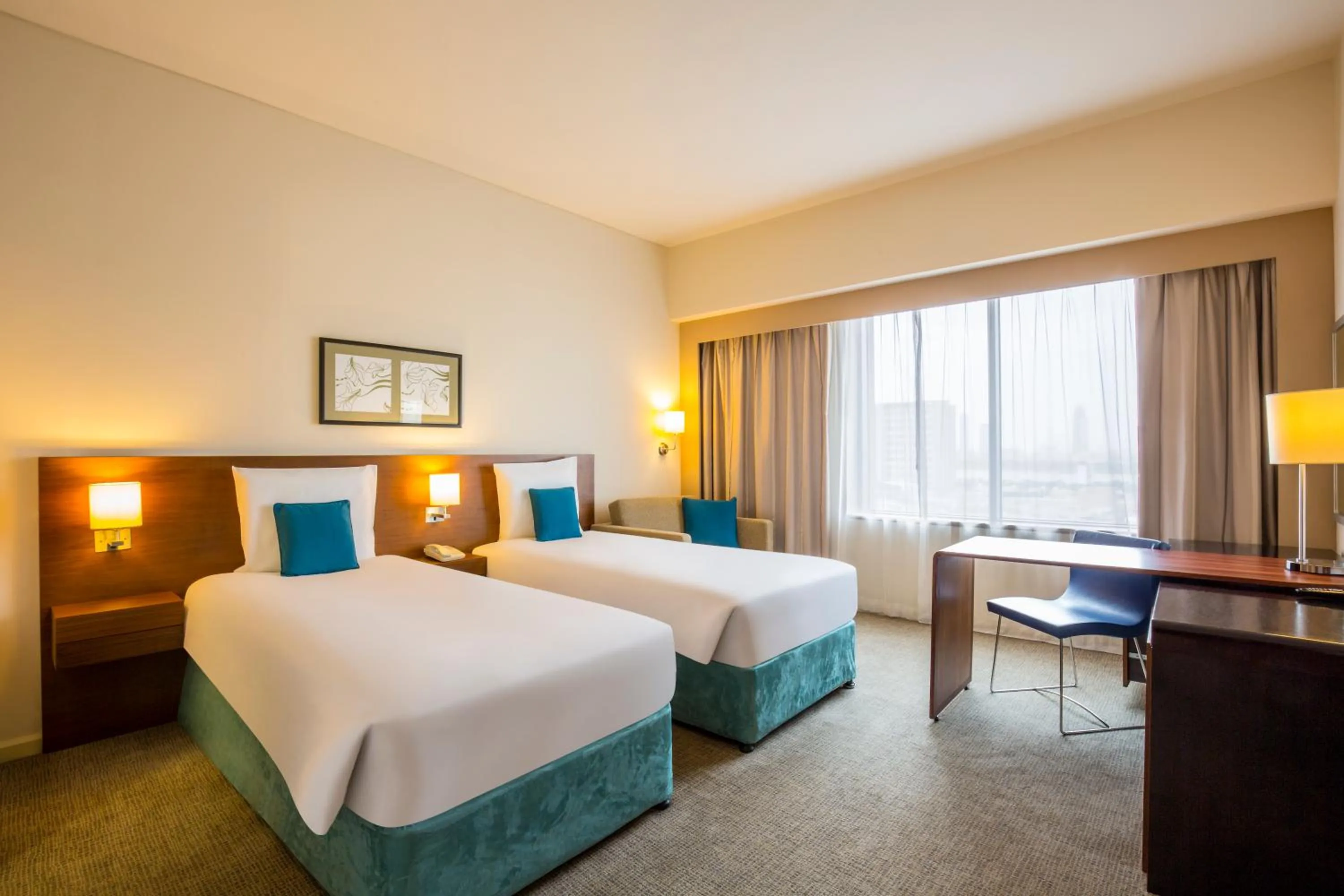 Photo of the whole room, Bed in Novotel Deira Creekside Dubai