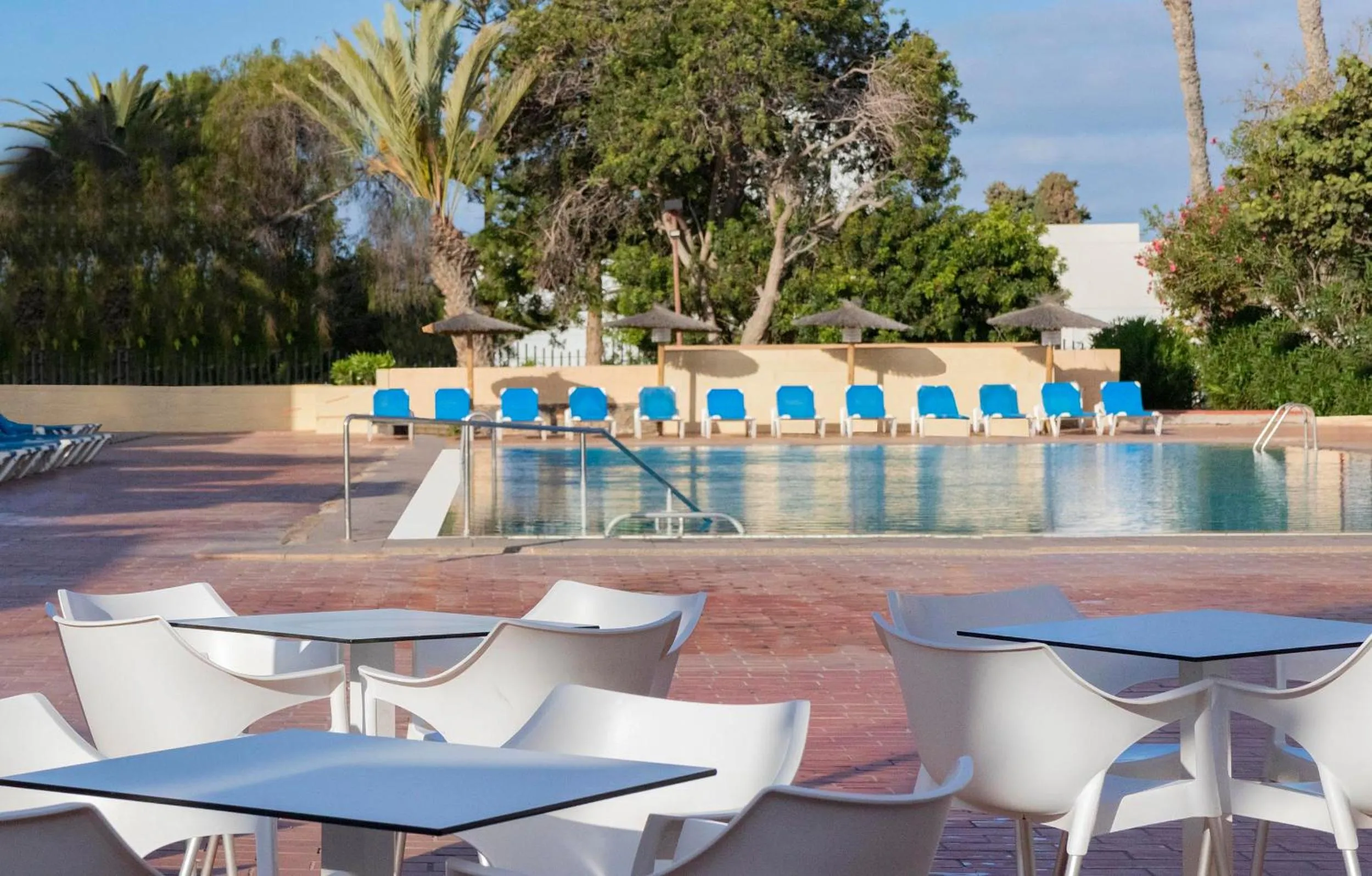 Patio in Hotel Palia Don Pedro