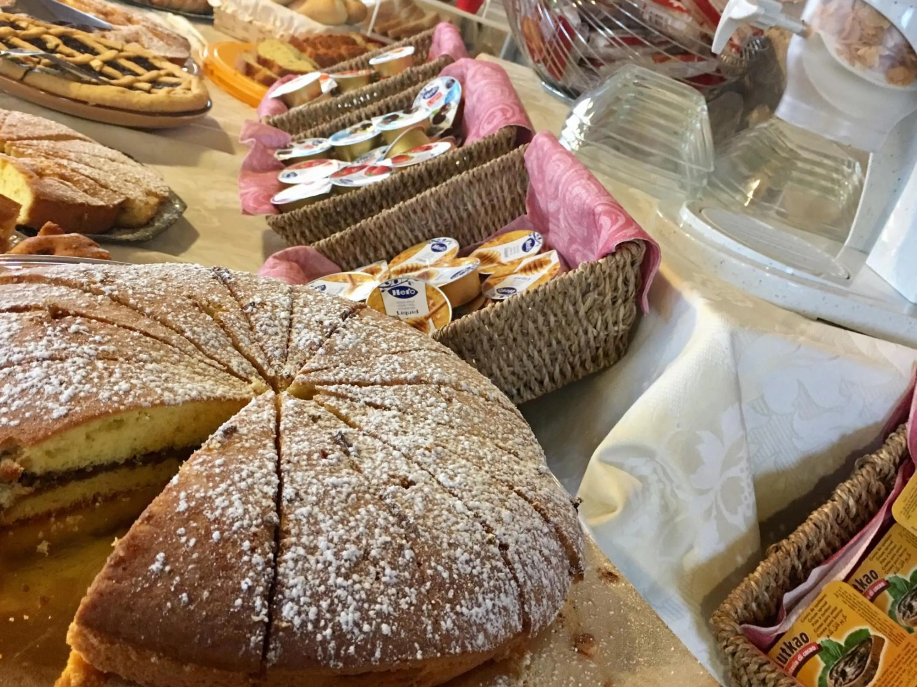 Food close-up in Hotel Ristorante Casa Rossa