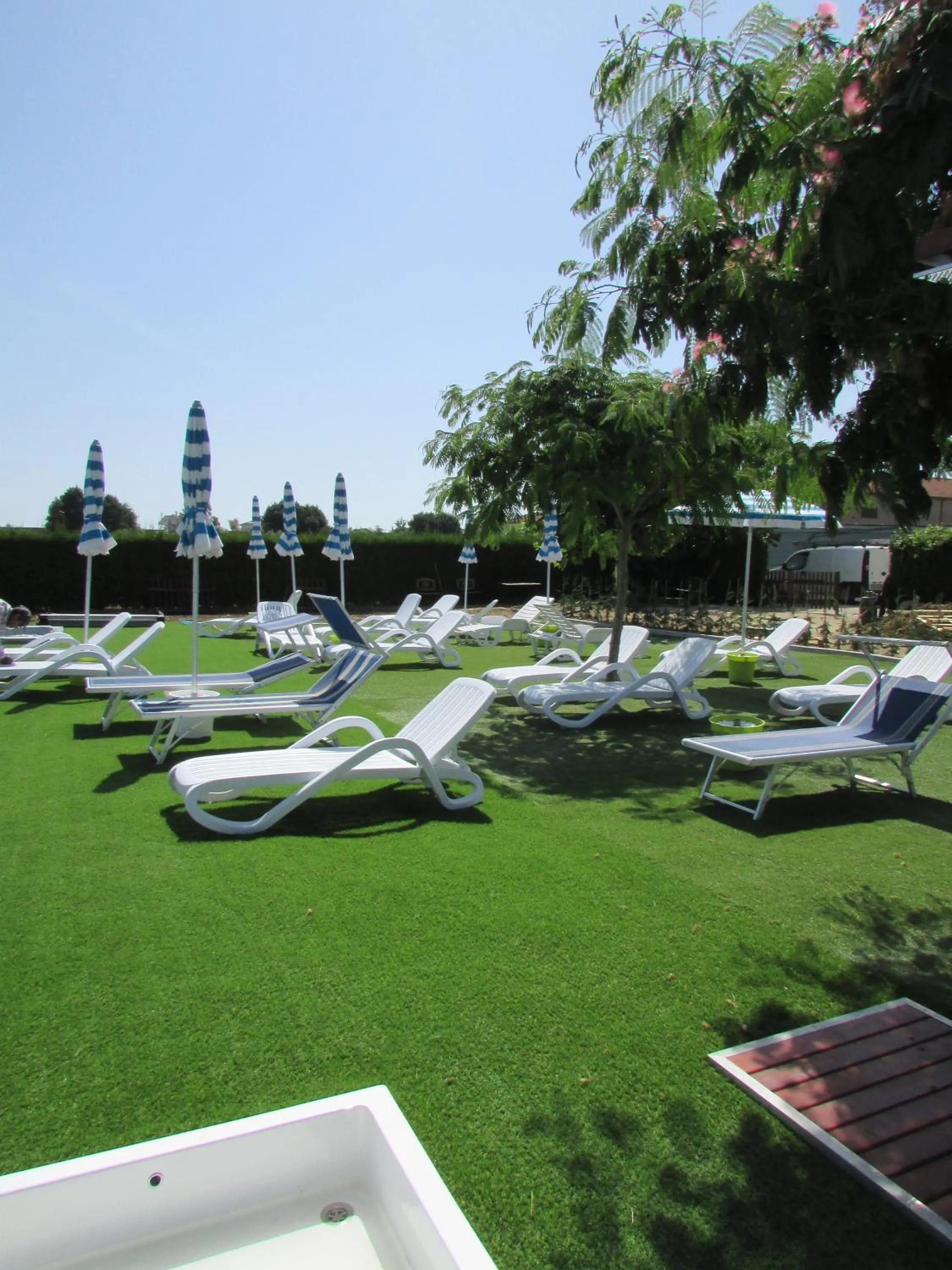 Swimming pool in Hotel Ristorante Casa Rossa